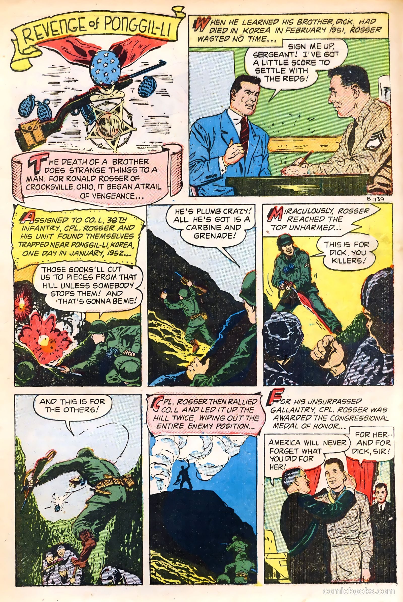 Exciting War #7 (1953) — page 17 of 36