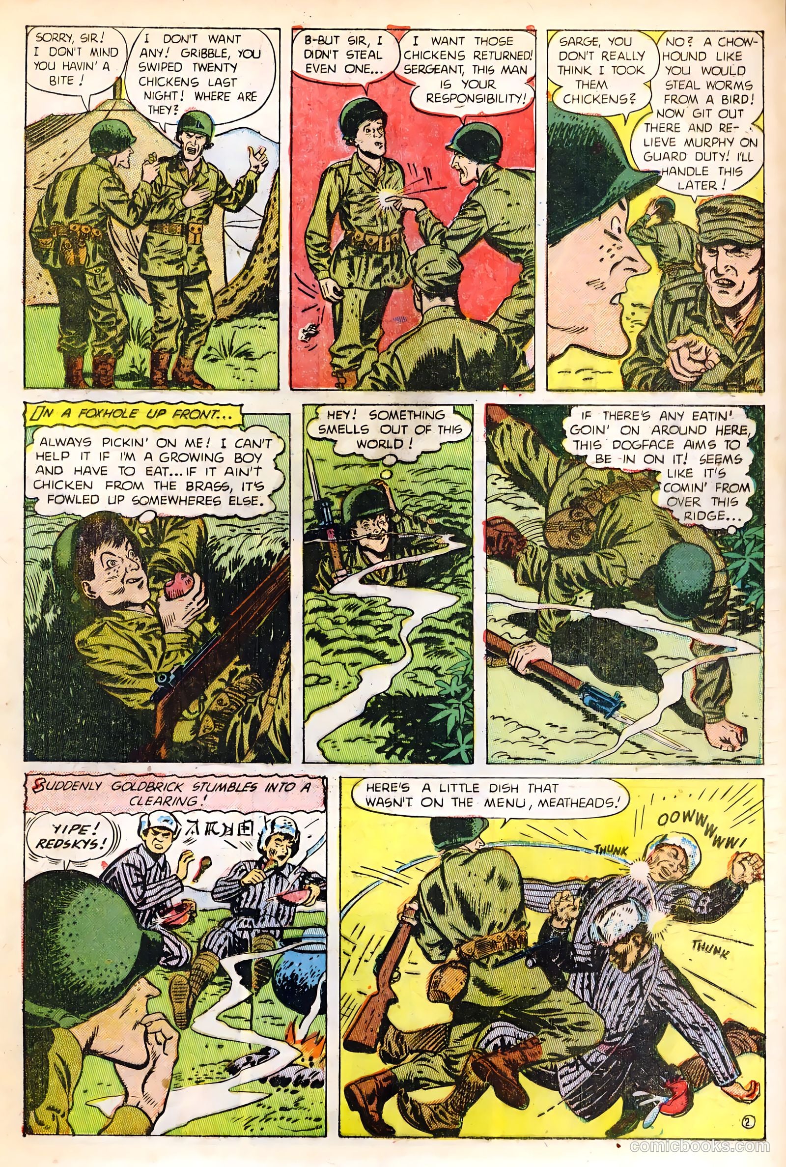 Exciting War #7 (1953) — page 21 of 36