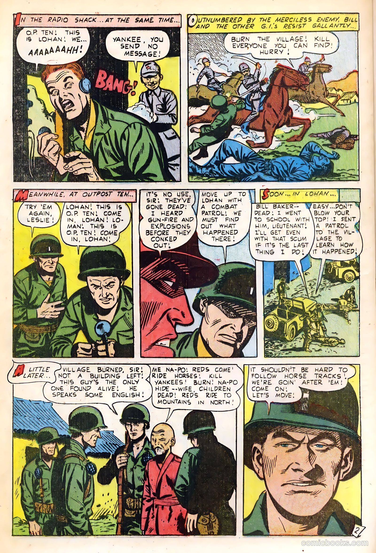 Exciting War #7 (1953) — page 25 of 36