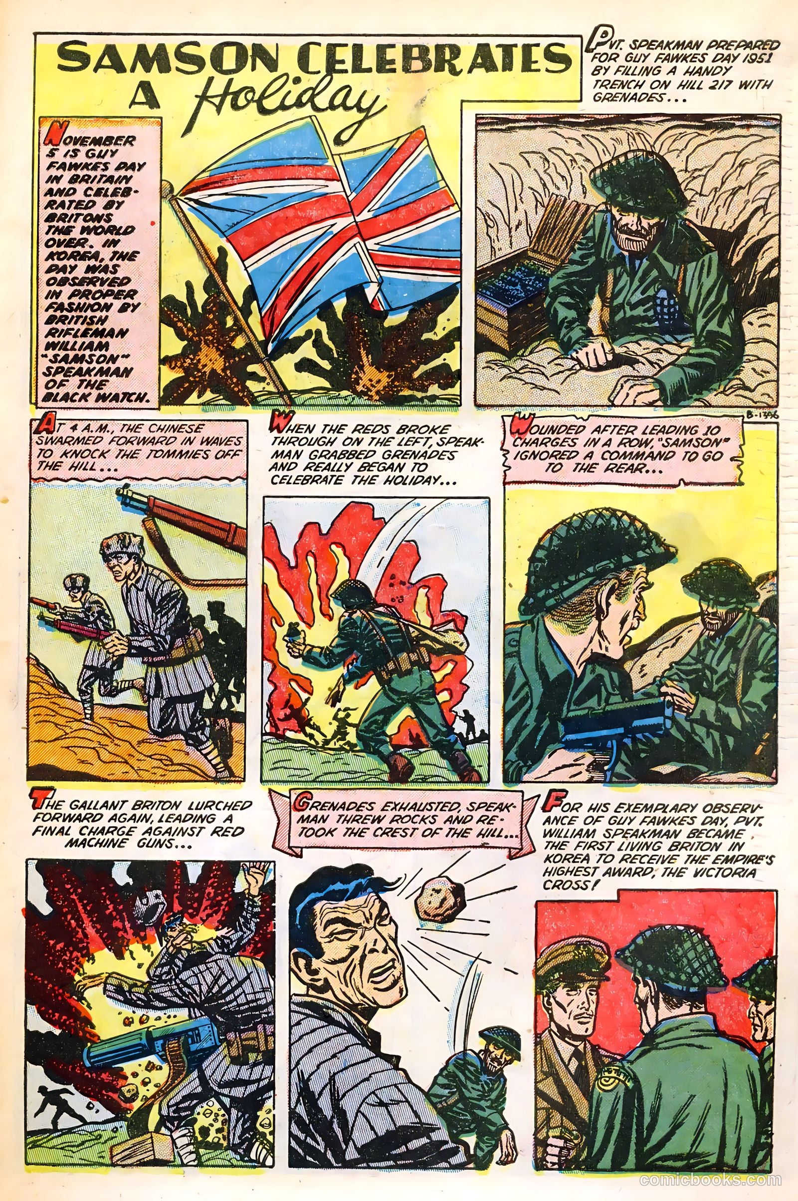 Exciting War #7 (1953) — page 31 of 36