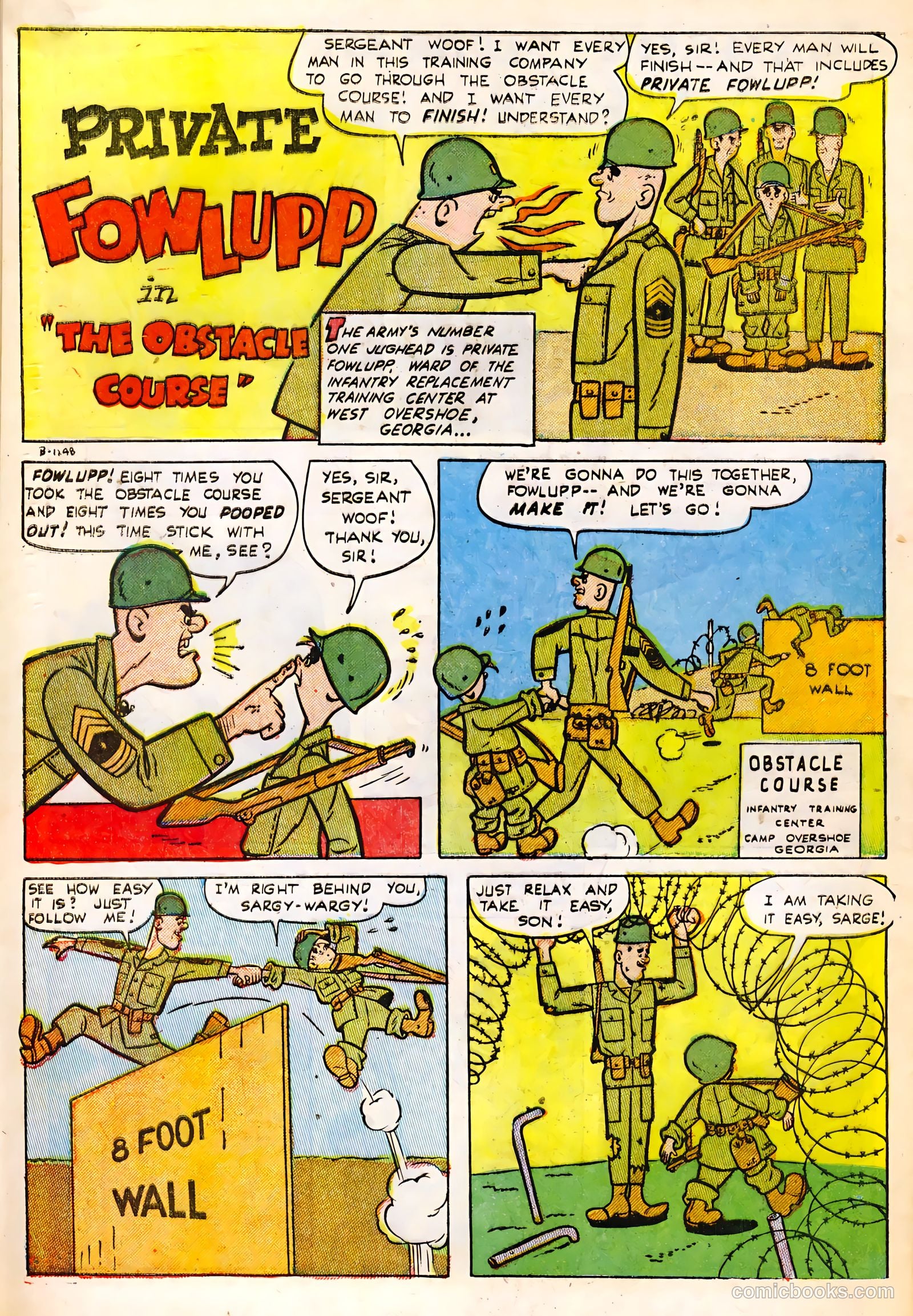 Exciting War #7 (1953) — page 32 of 36
