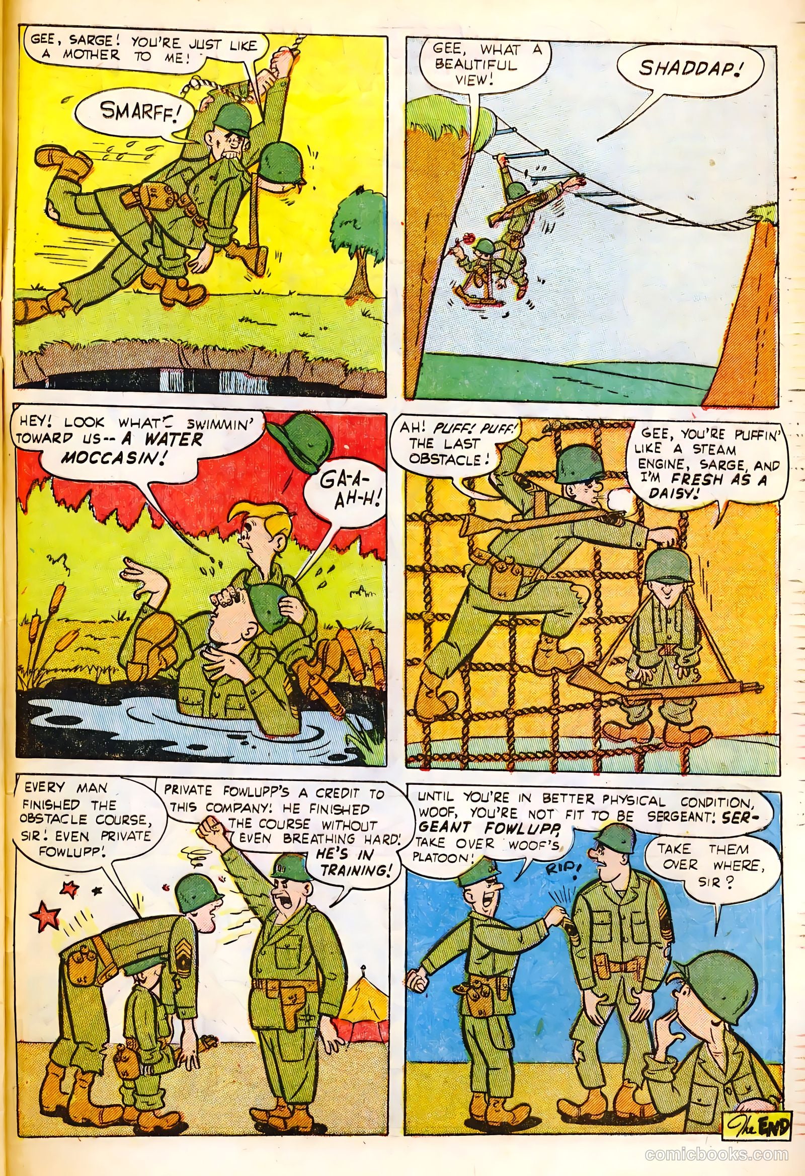 Exciting War #7 (1953) — page 33 of 36