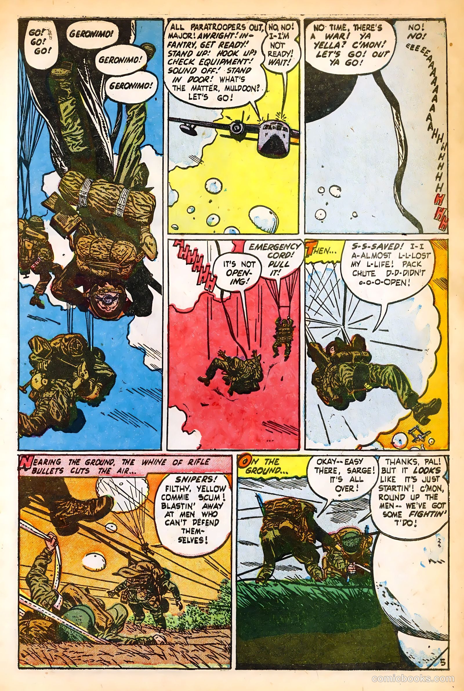 Exciting War #8 (1953) — page 7 of 36