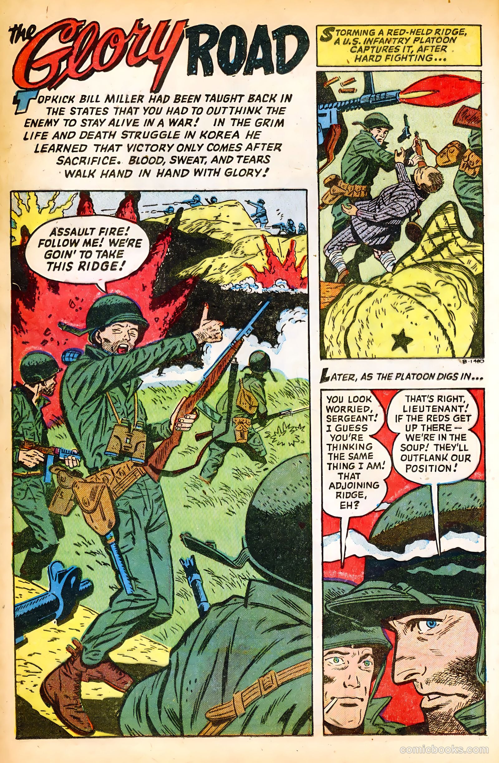 Exciting War #8 (1953) — page 12 of 36