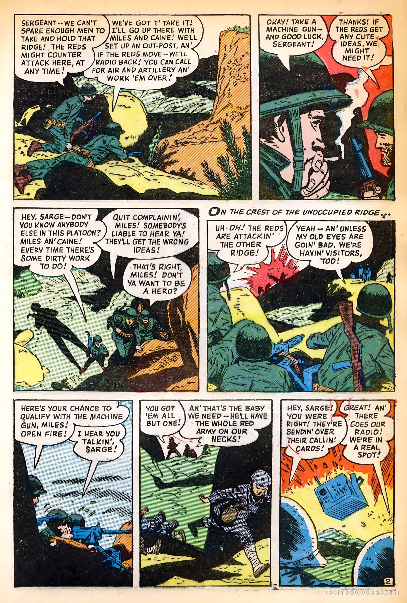 Exciting War #8 (1953) — page 13 of 36