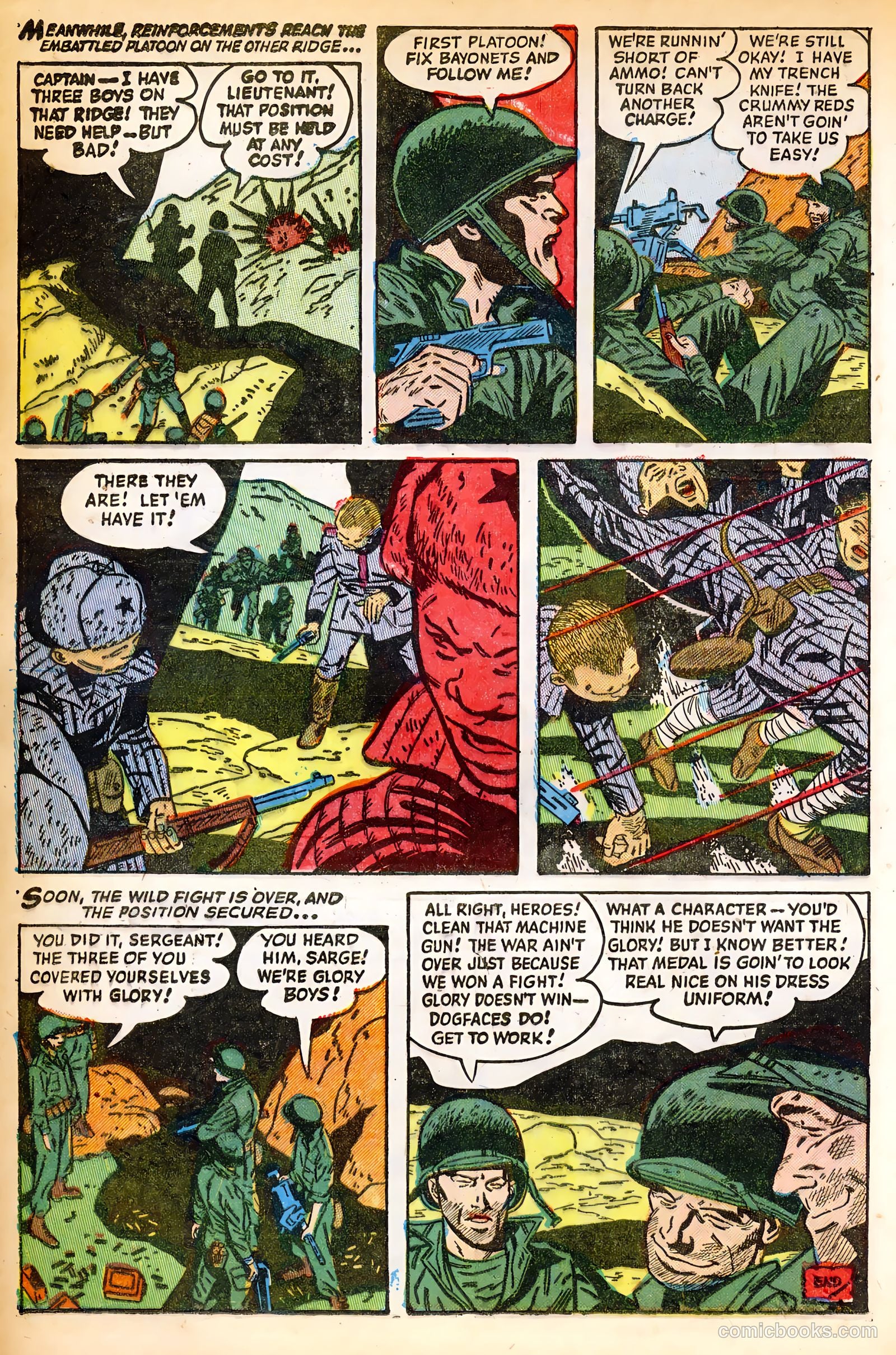 Exciting War #8 (1953) — page 16 of 36