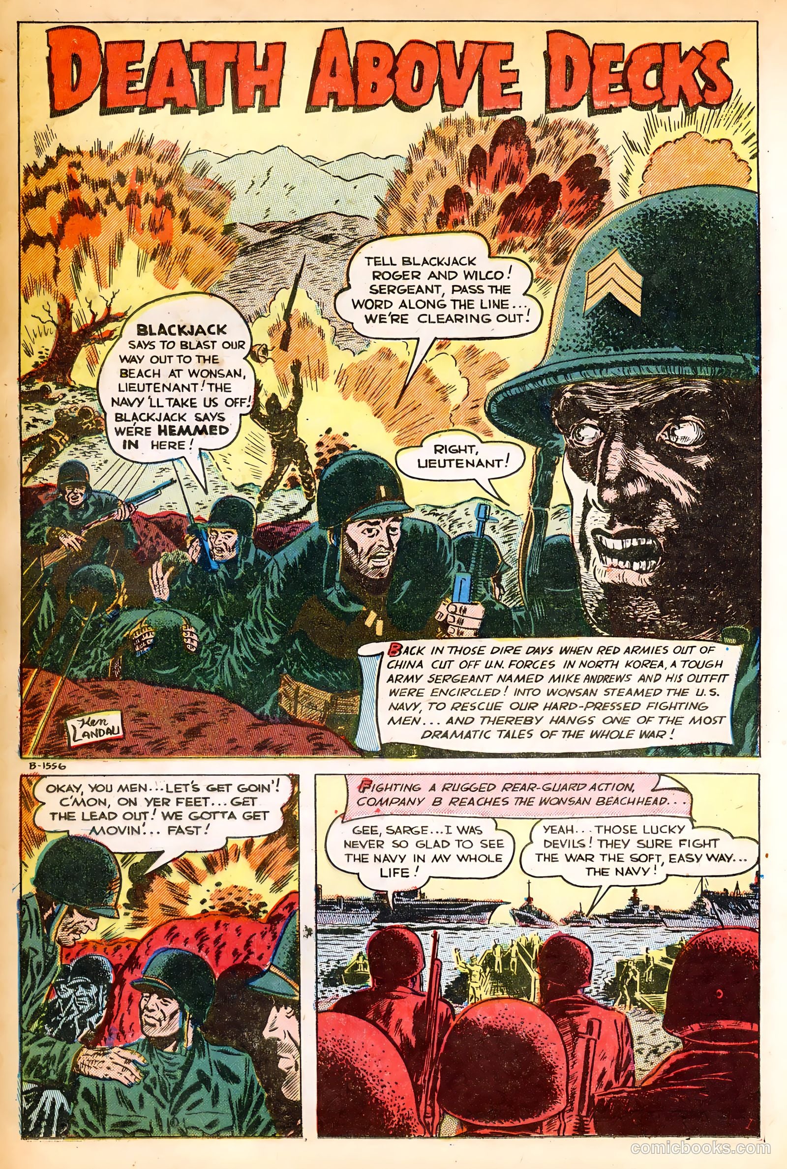 Exciting War #8 (1953) — page 20 of 36