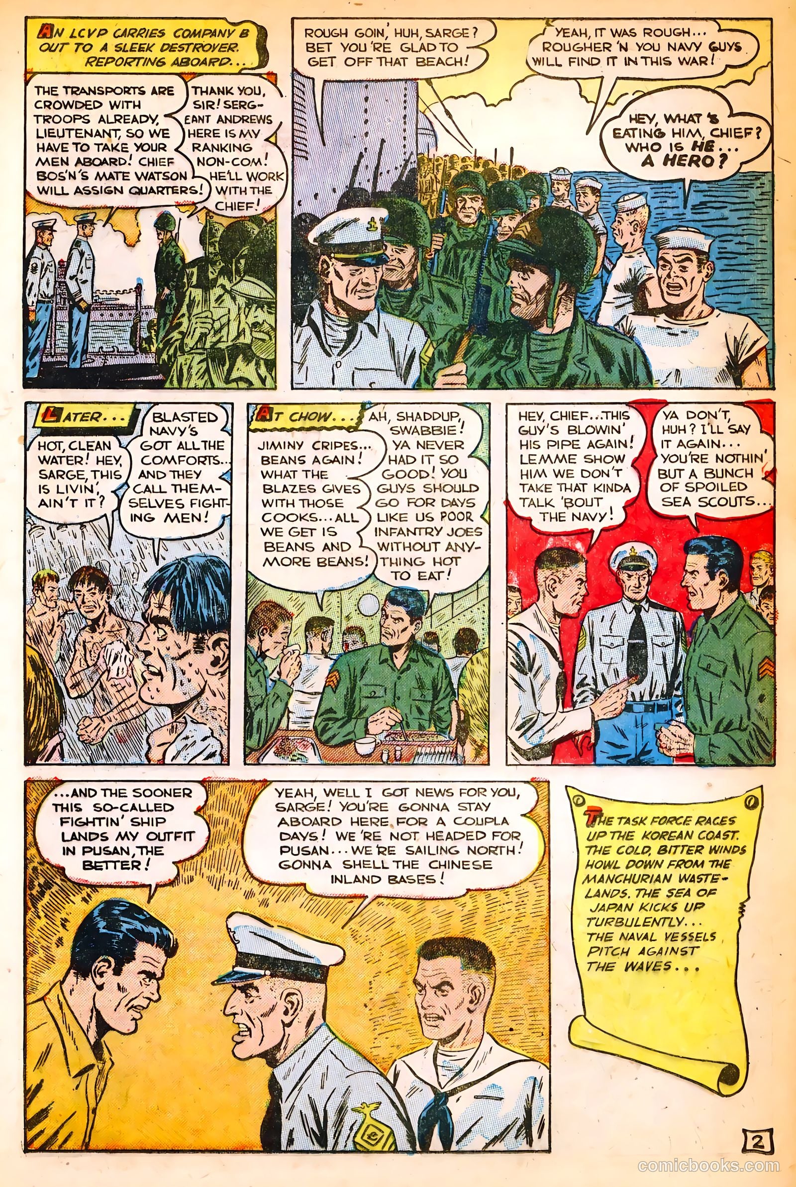Exciting War #8 (1953) — page 21 of 36