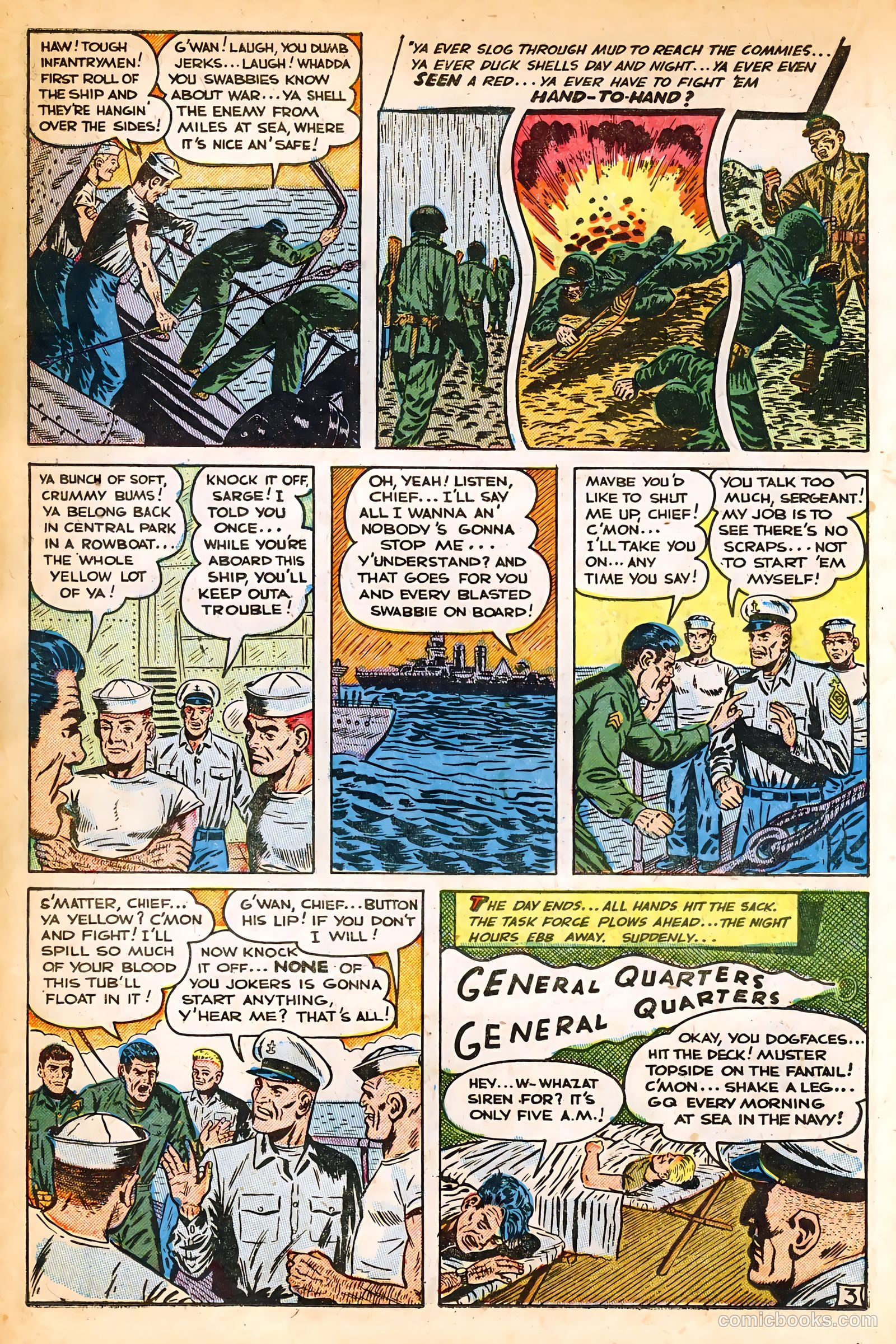 Exciting War #8 (1953) — page 22 of 36