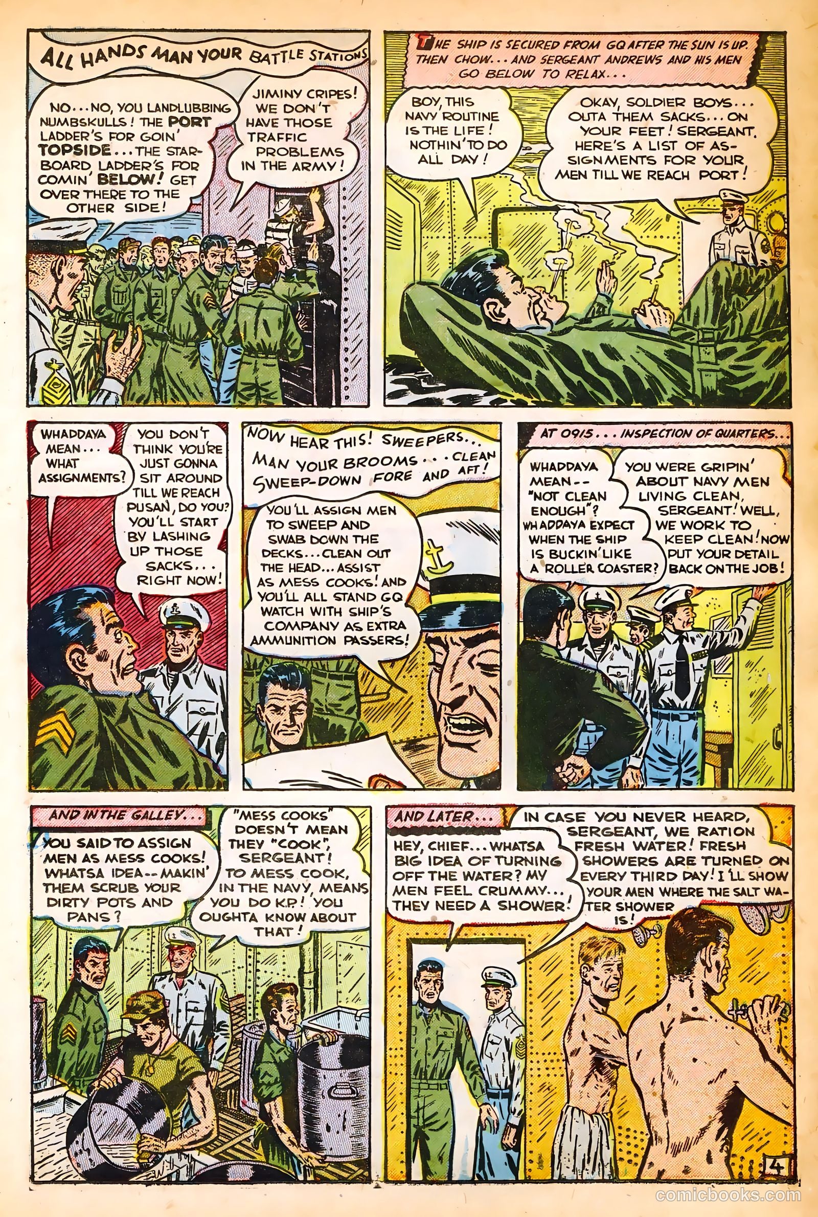 Exciting War #8 (1953) — page 23 of 36