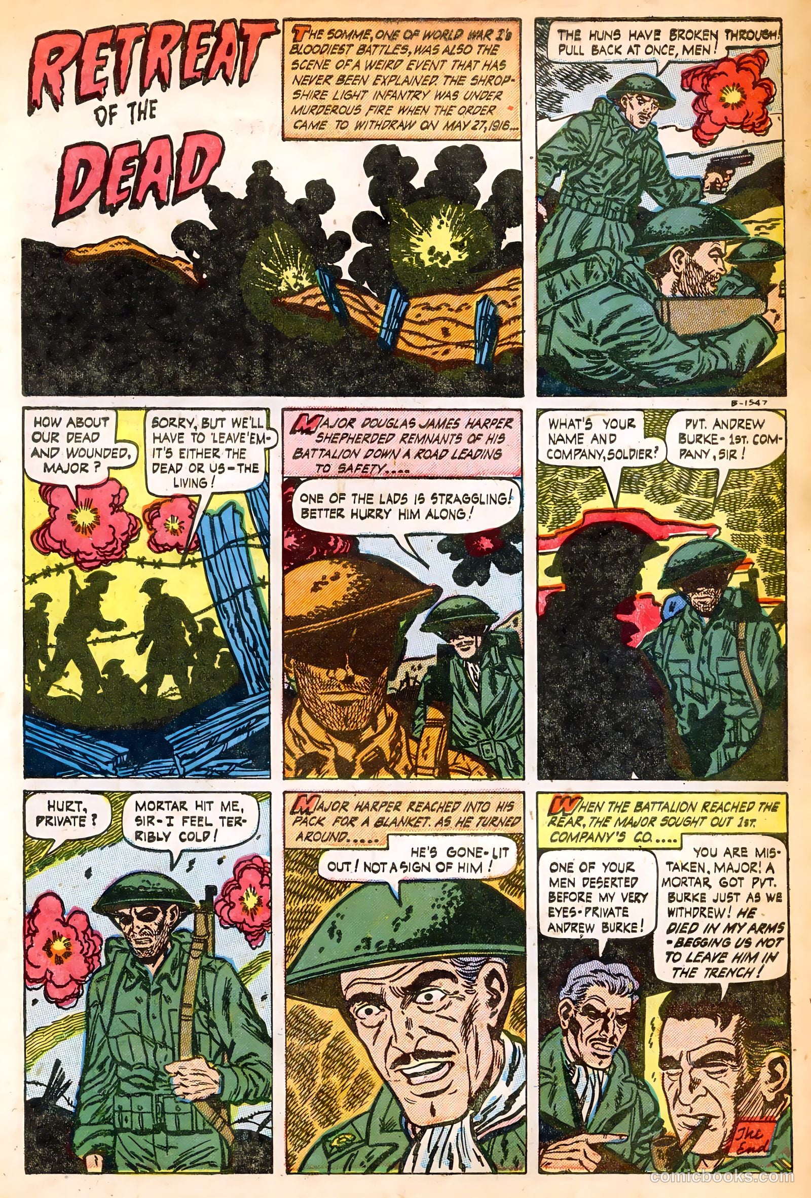 Exciting War #8 (1953) — page 27 of 36