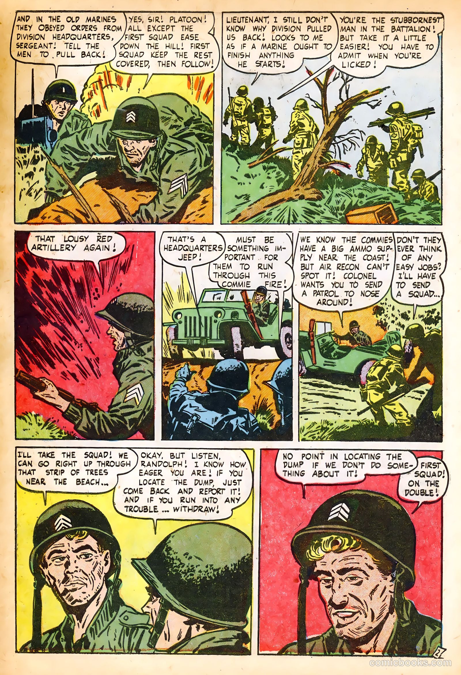 Exciting War #8 (1953) — page 30 of 36