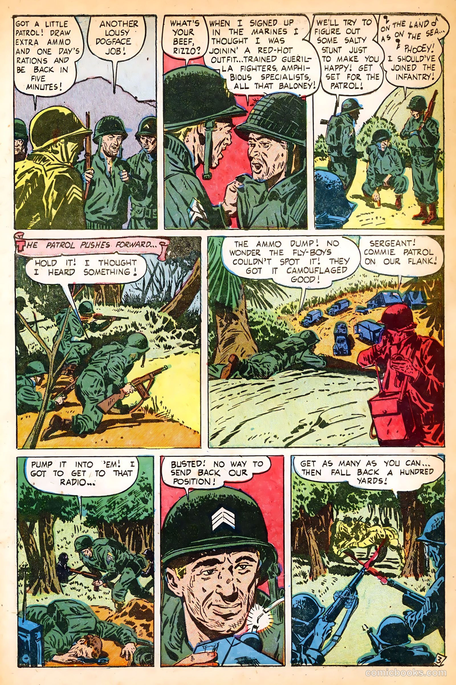 Exciting War #8 (1953) — page 31 of 36
