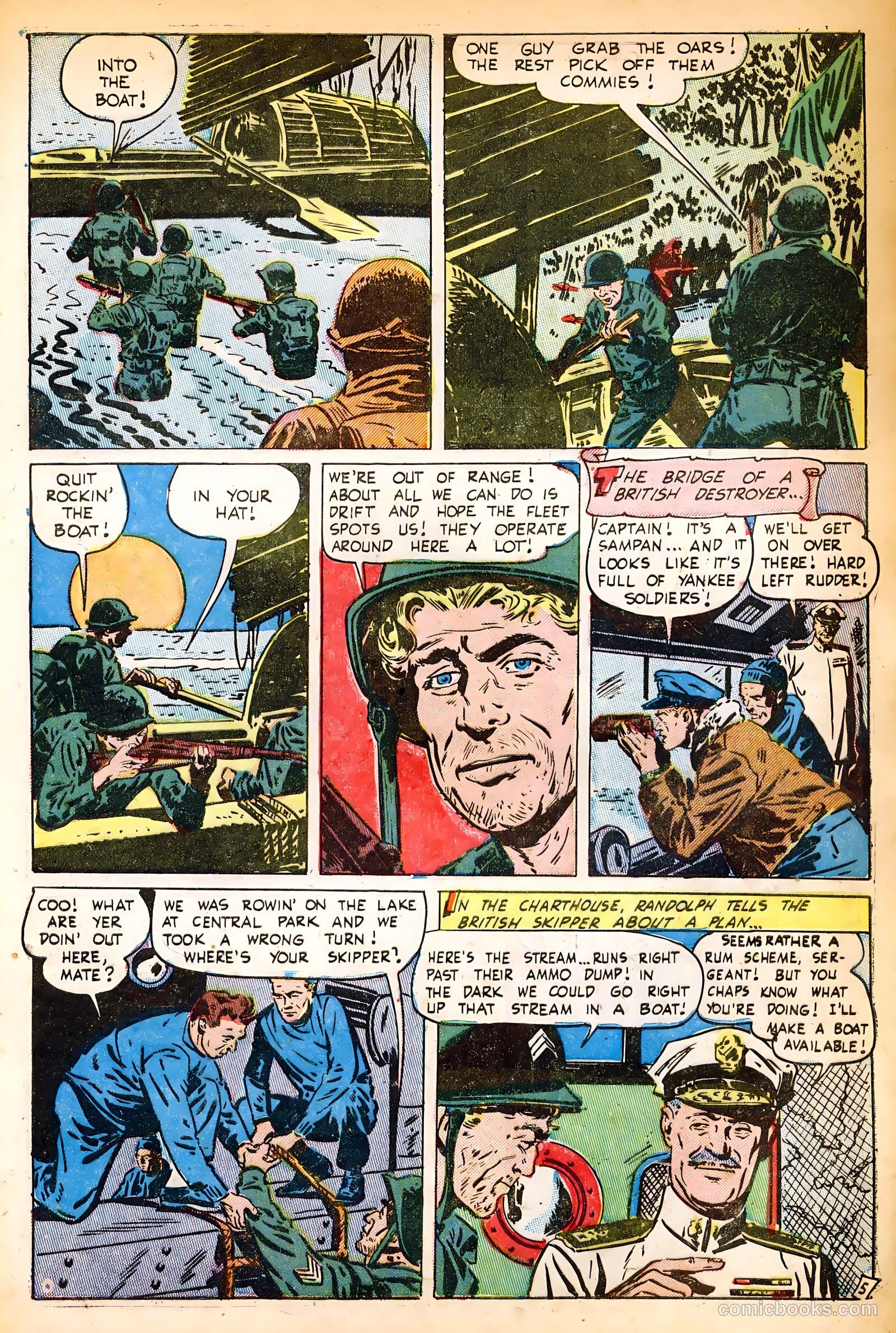 Exciting War #8 (1953) — page 33 of 36