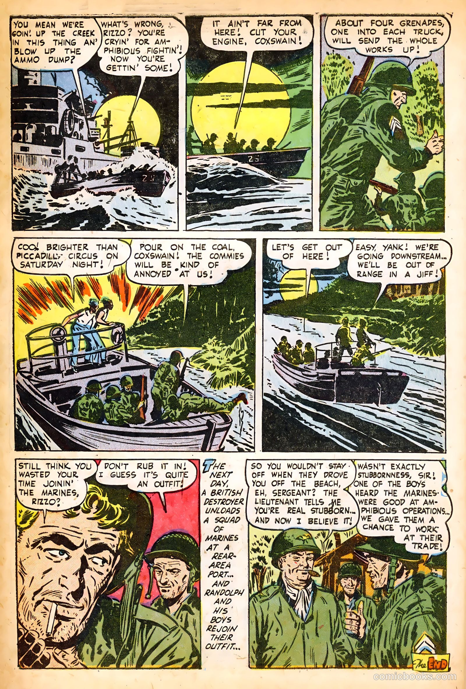 Exciting War #8 (1953) — page 34 of 36
