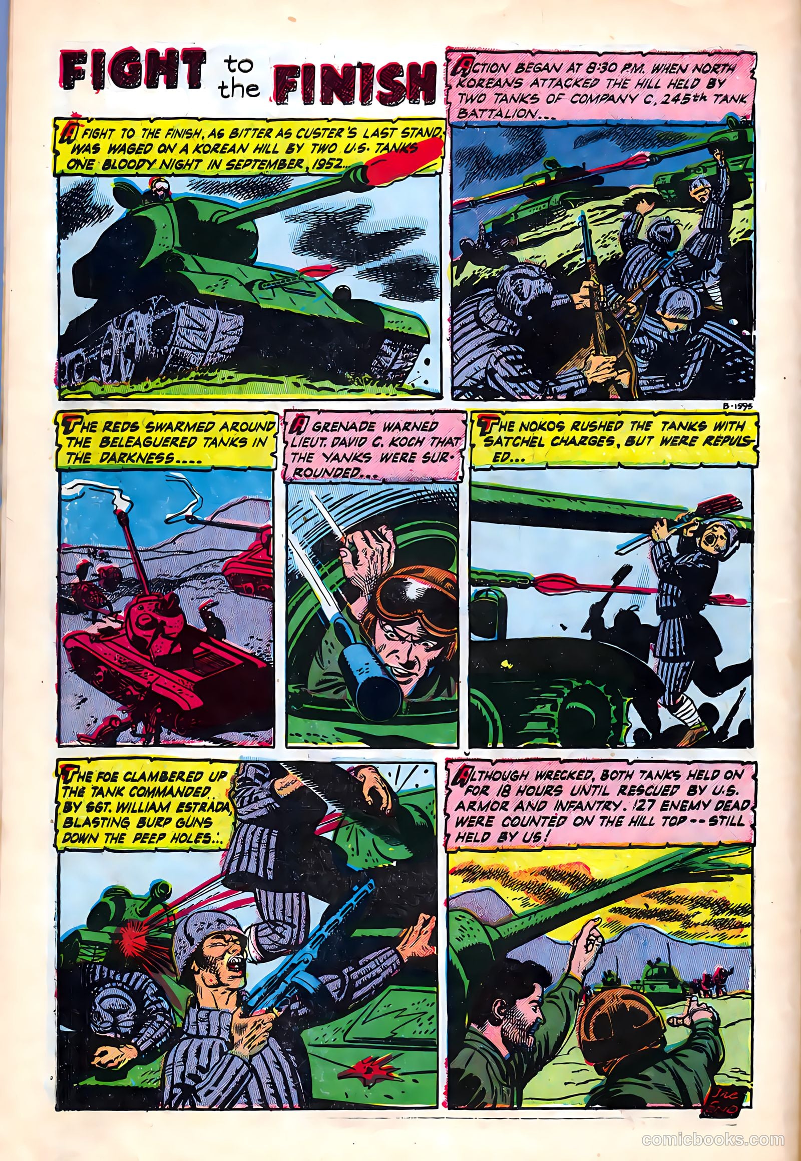 Exciting War #9 (1953) — page 10 of 36