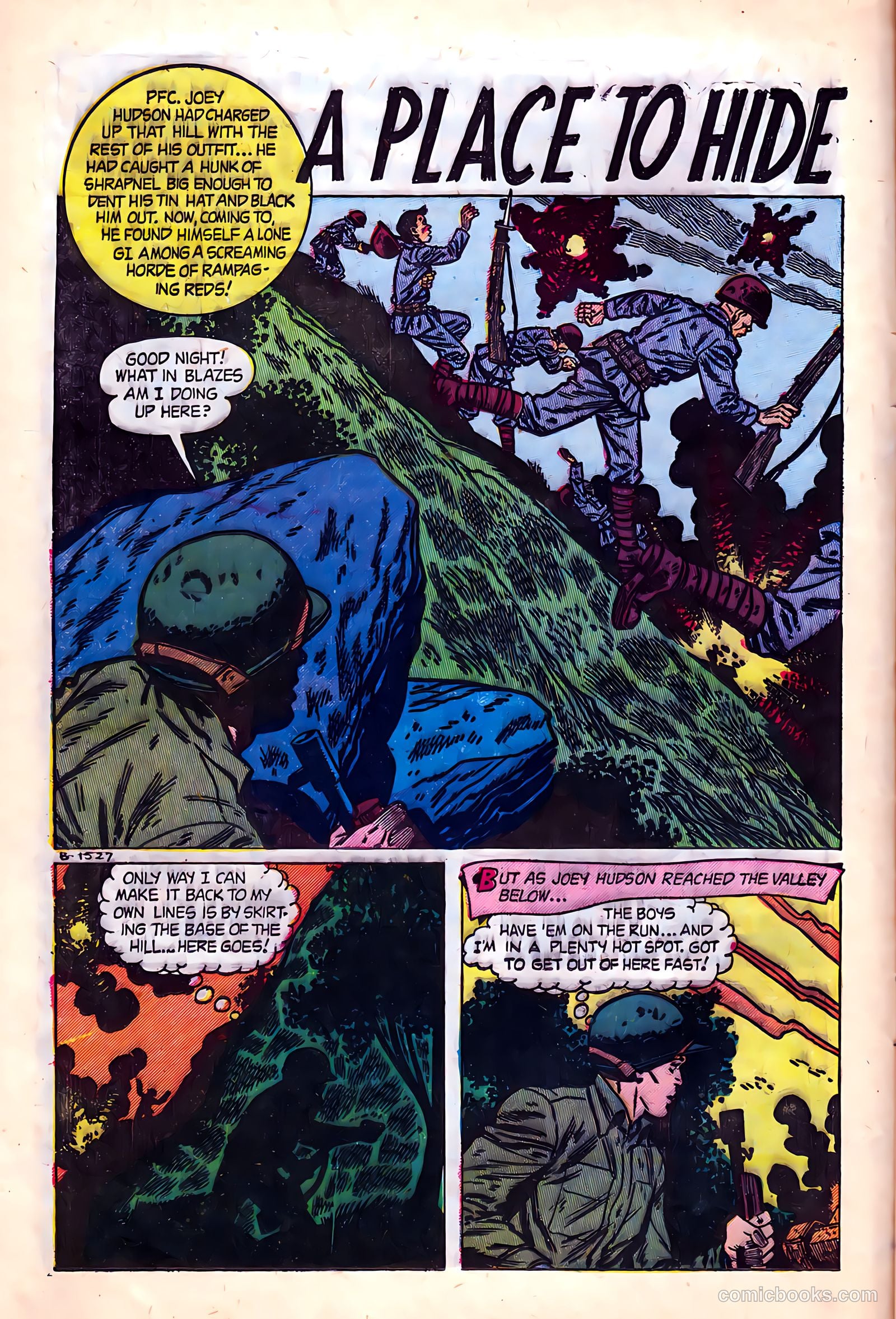 Exciting War #9 (1953) — page 12 of 36