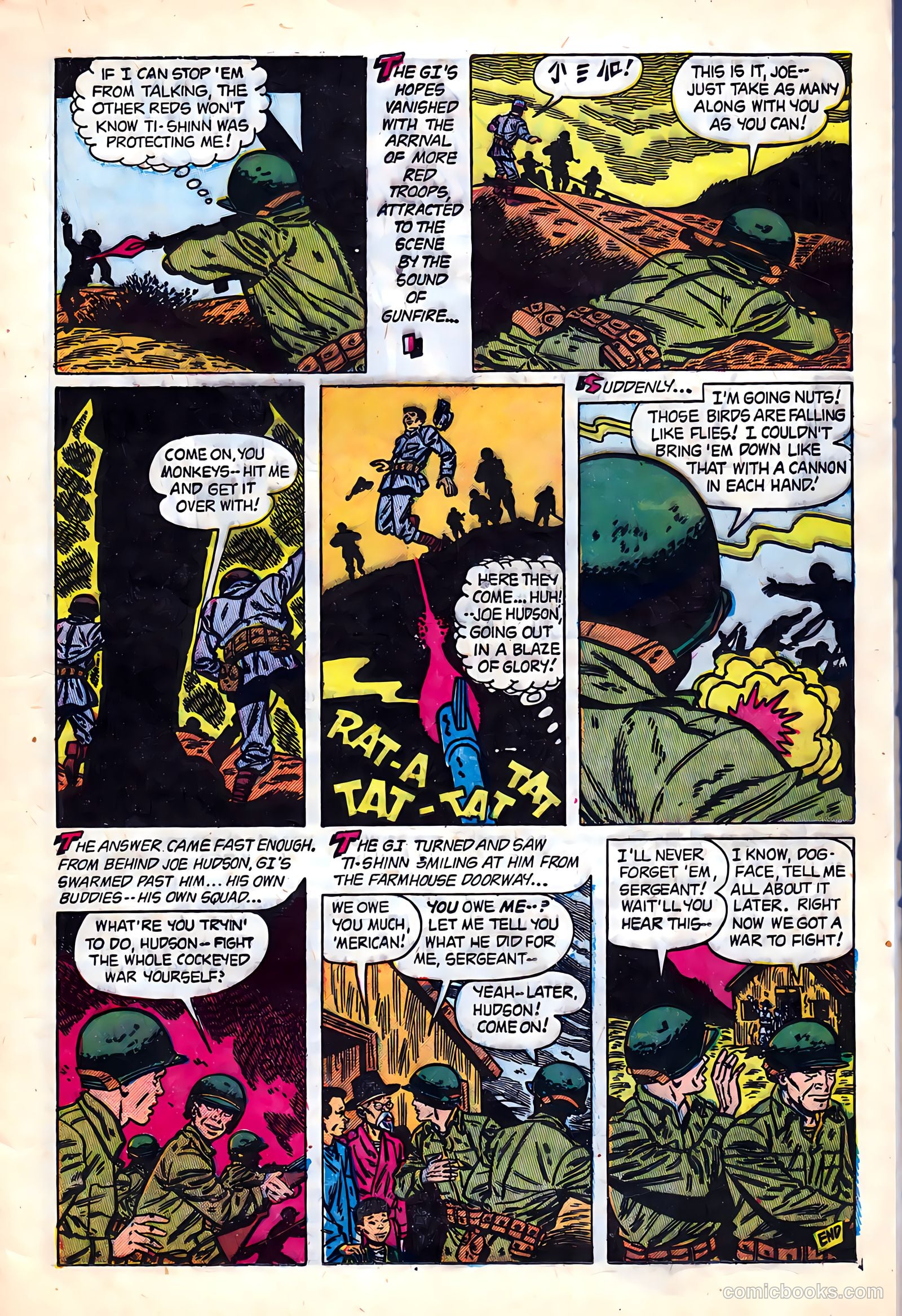 Exciting War #9 (1953) — page 17 of 36