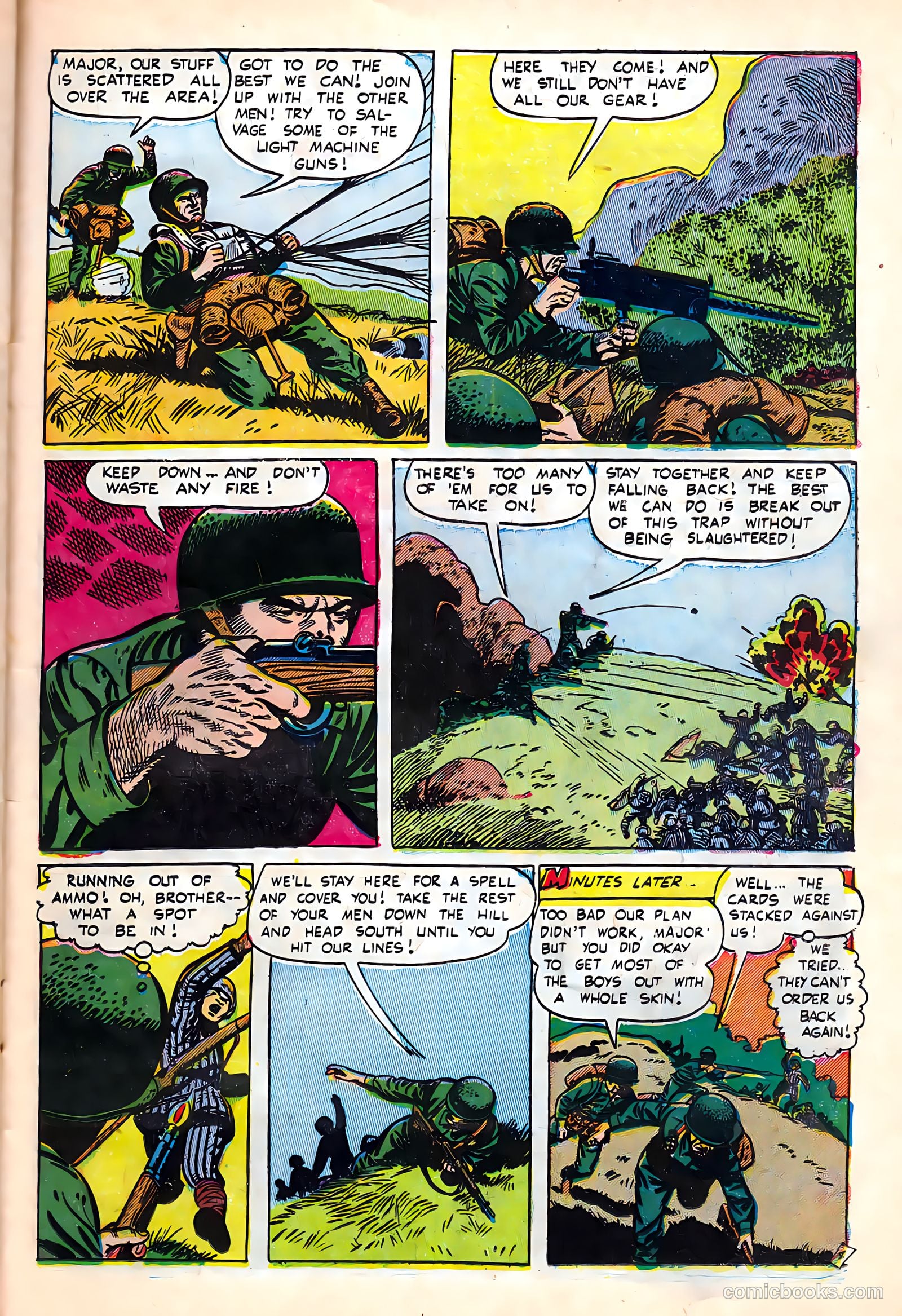 Exciting War #9 (1953) — page 23 of 36