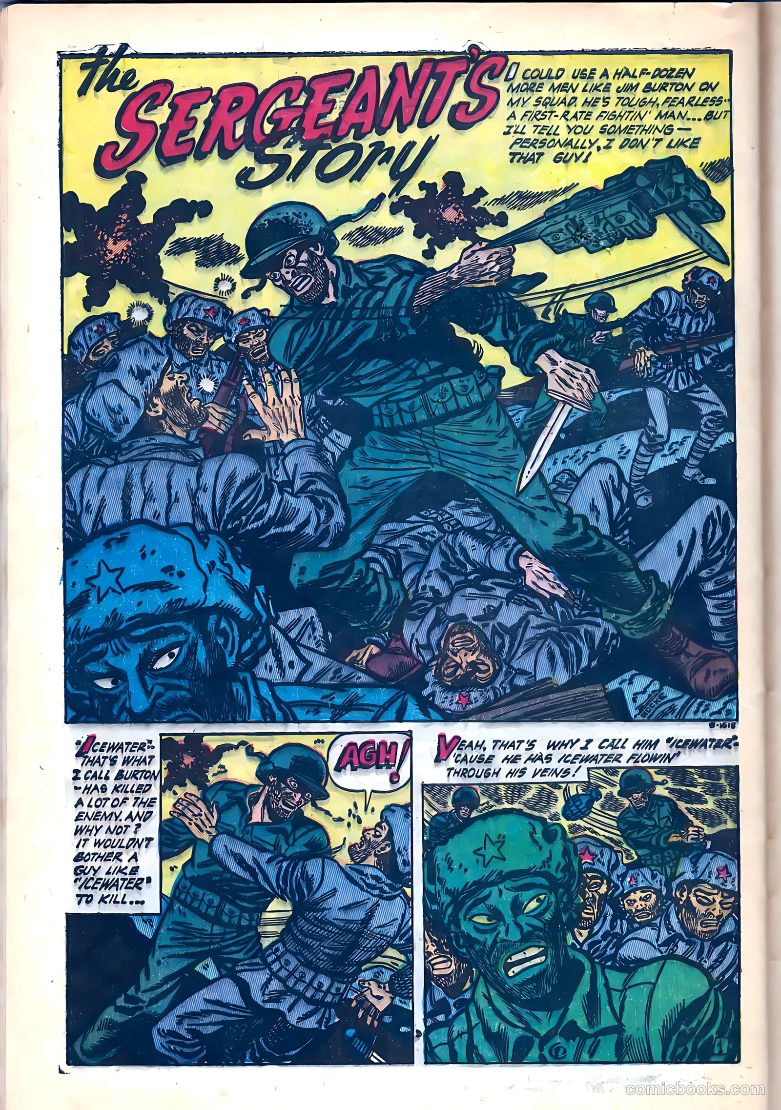 Exciting War #9 (1953) — page 28 of 36