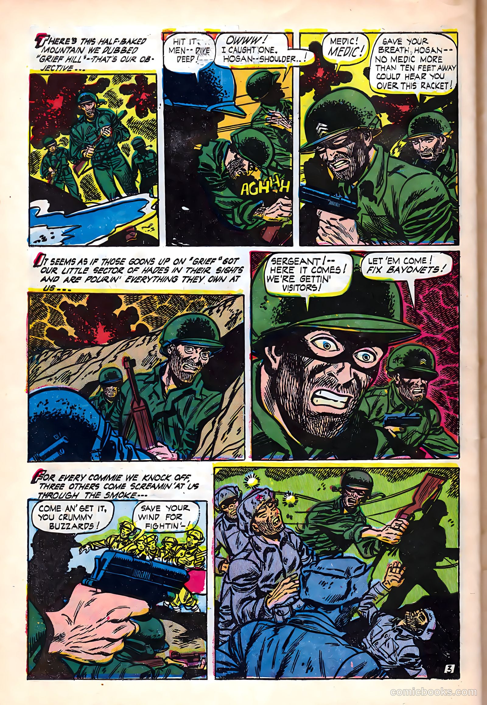 Exciting War #9 (1953) — page 30 of 36