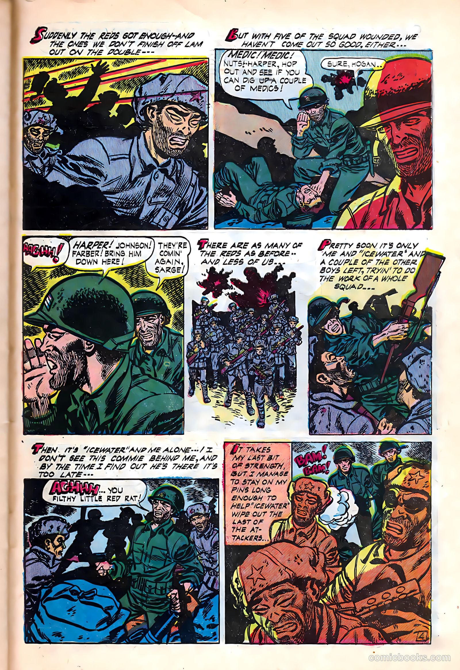Exciting War #9 (1953) — page 31 of 36