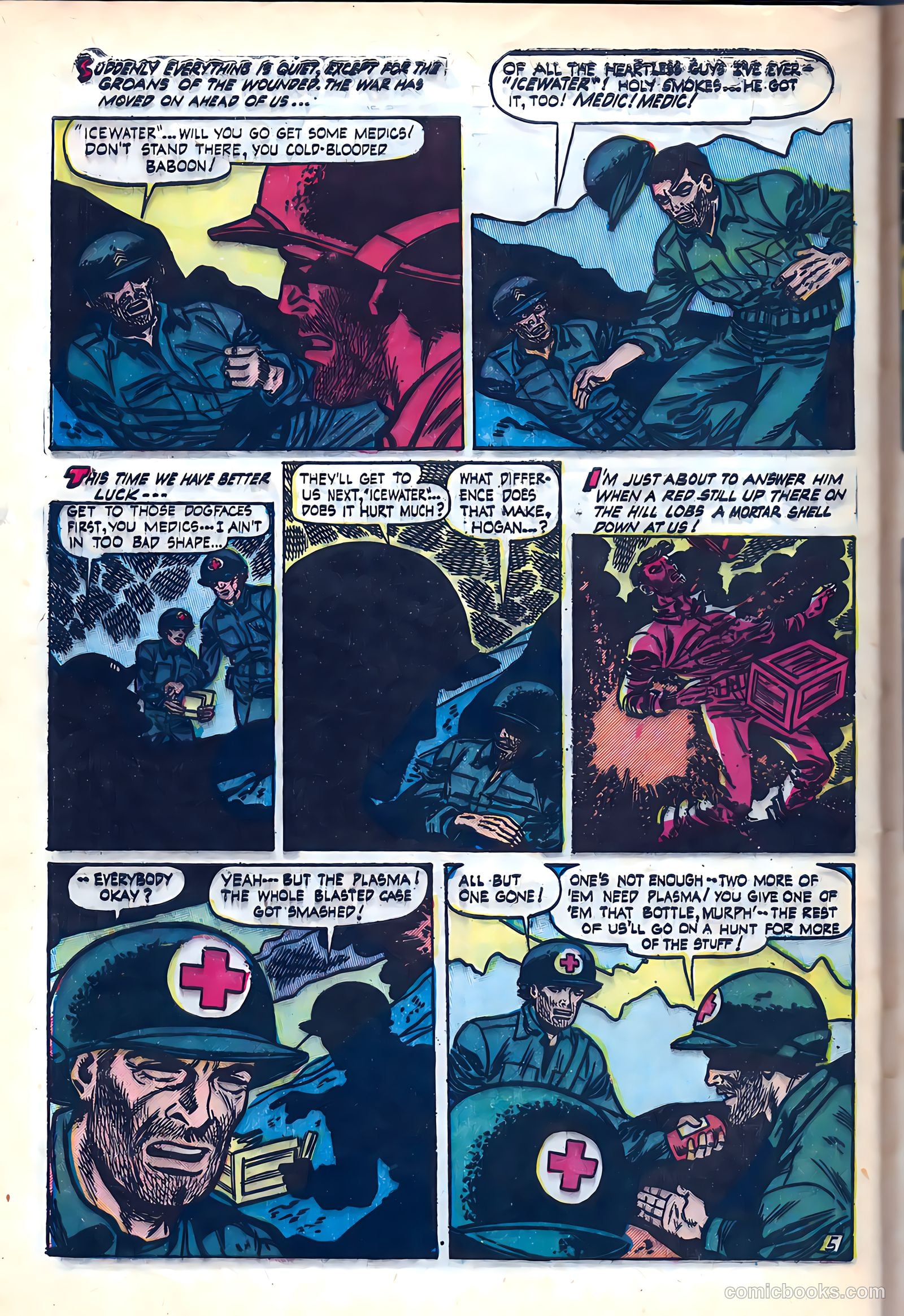 Exciting War #9 (1953) — page 32 of 36