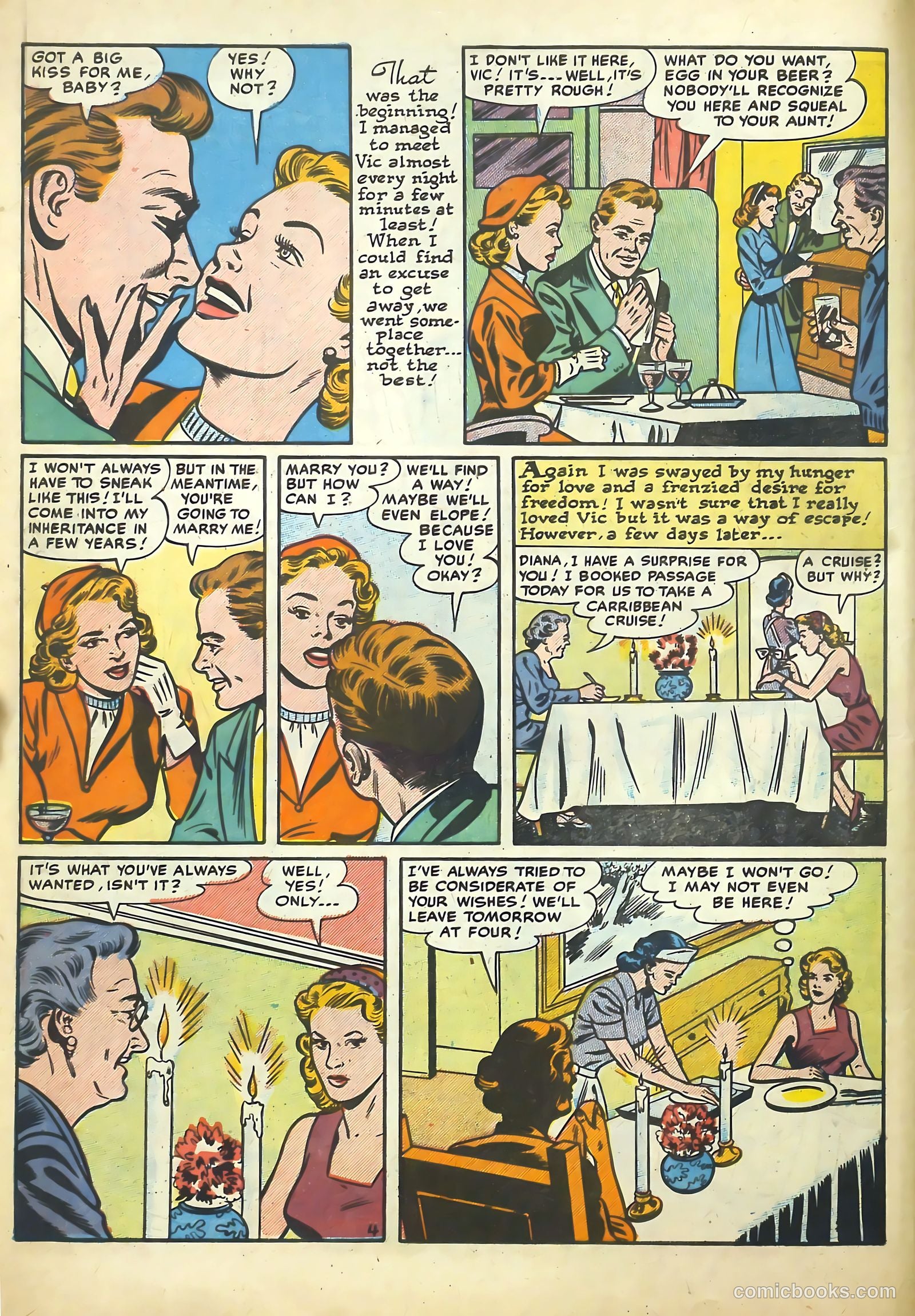 Exotic Romances #22 (1955) — page 6 of 36
