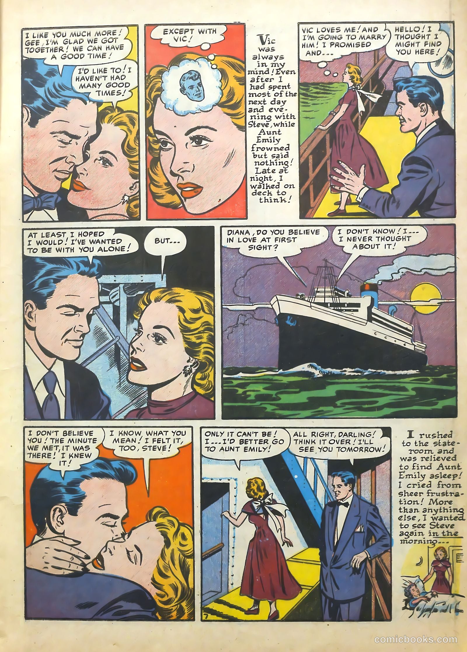 Exotic Romances #22 (1955) — page 9 of 36