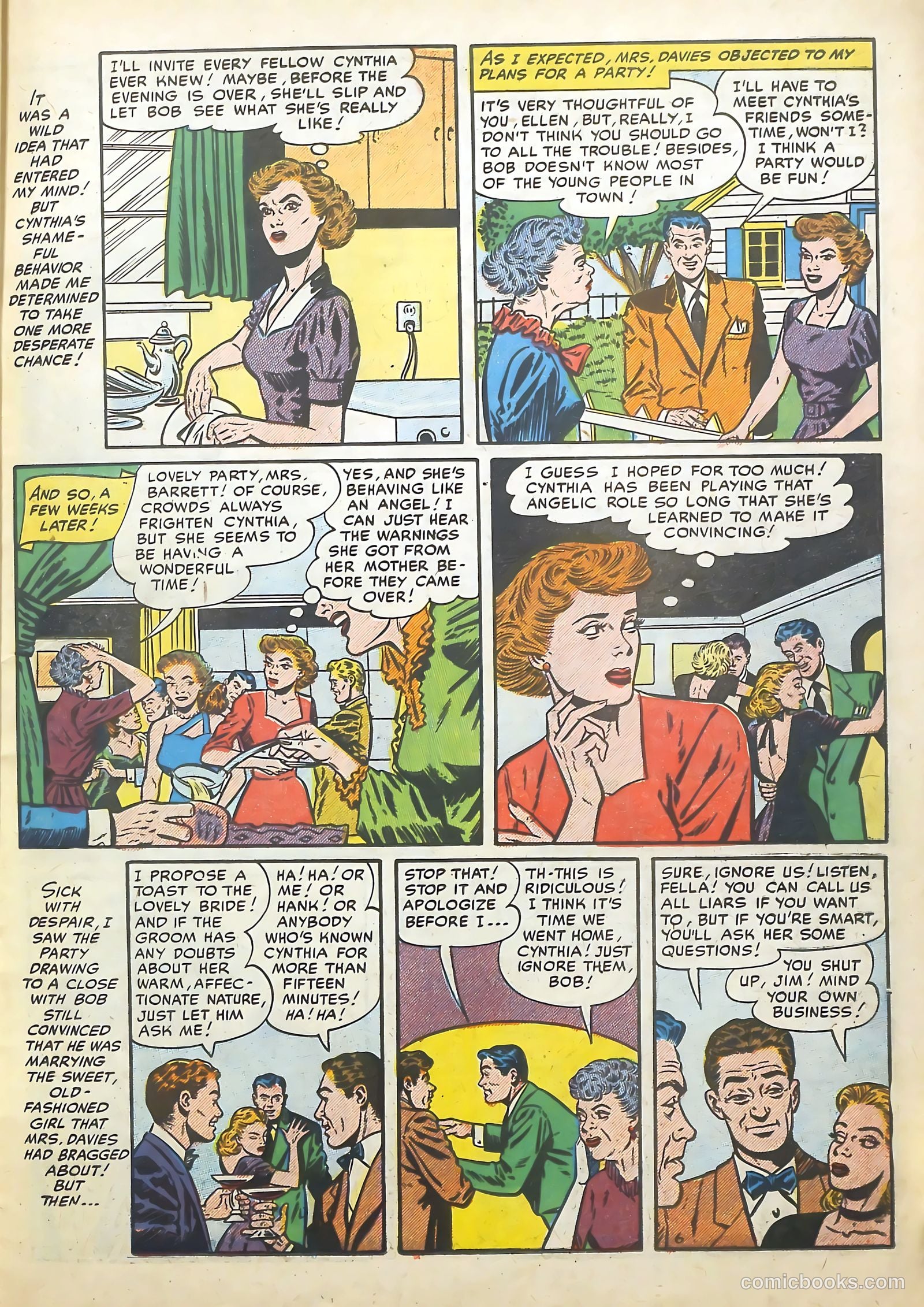 Exotic Romances #22 (1955) — page 23 of 36