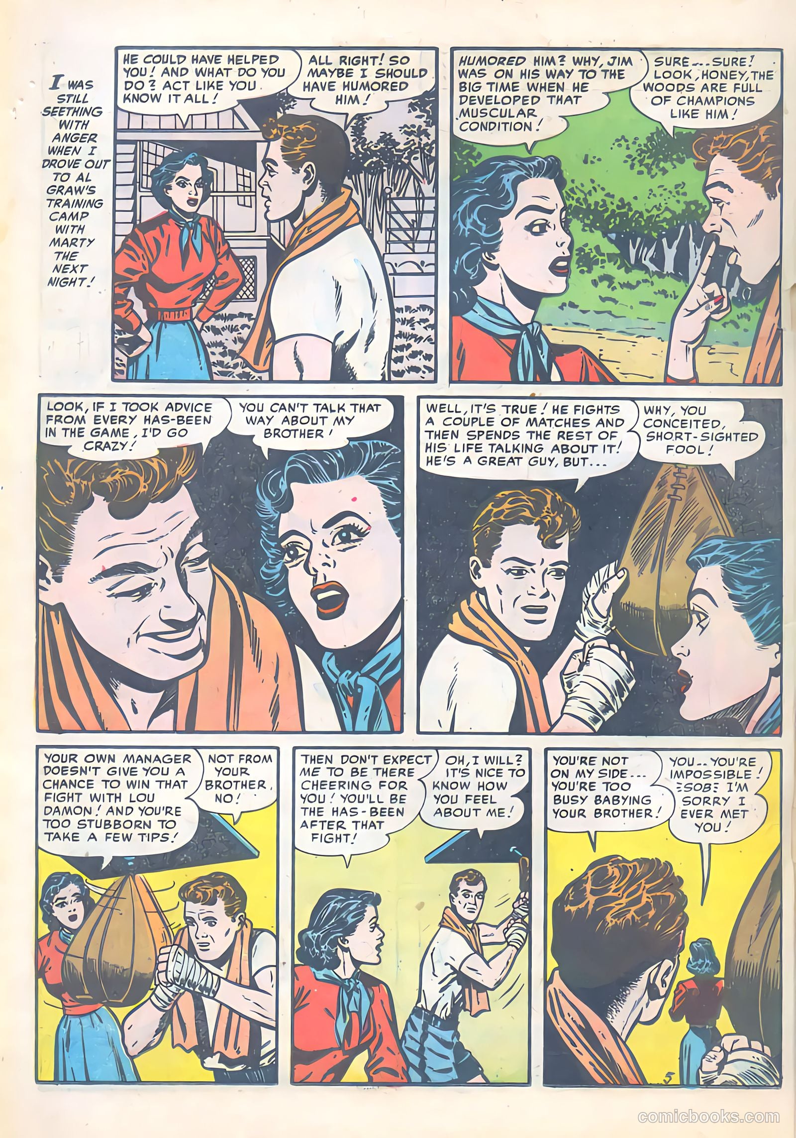 Exotic Romances #23 (1955) — page 22 of 36