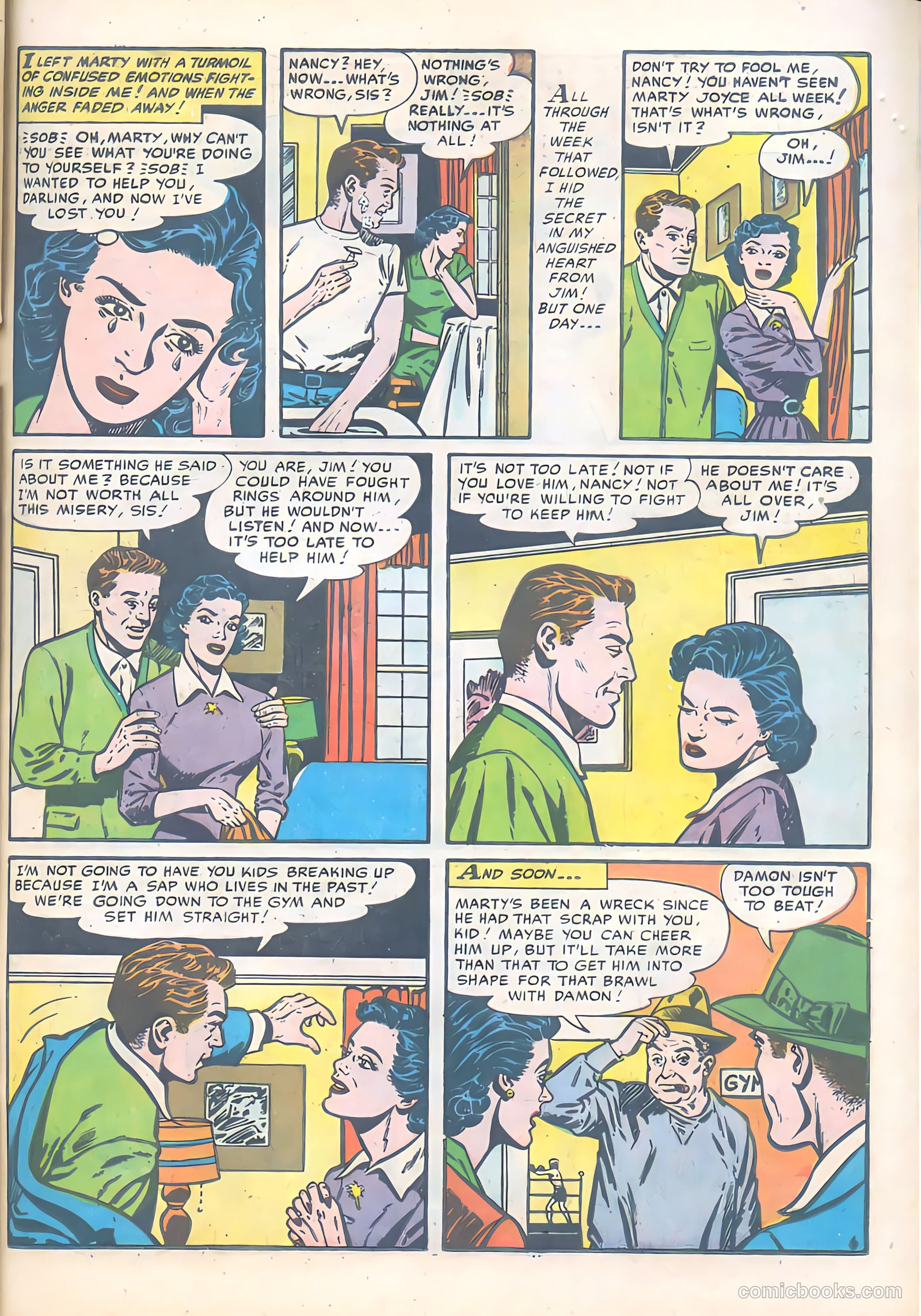 Exotic Romances #23 (1955) — page 23 of 36