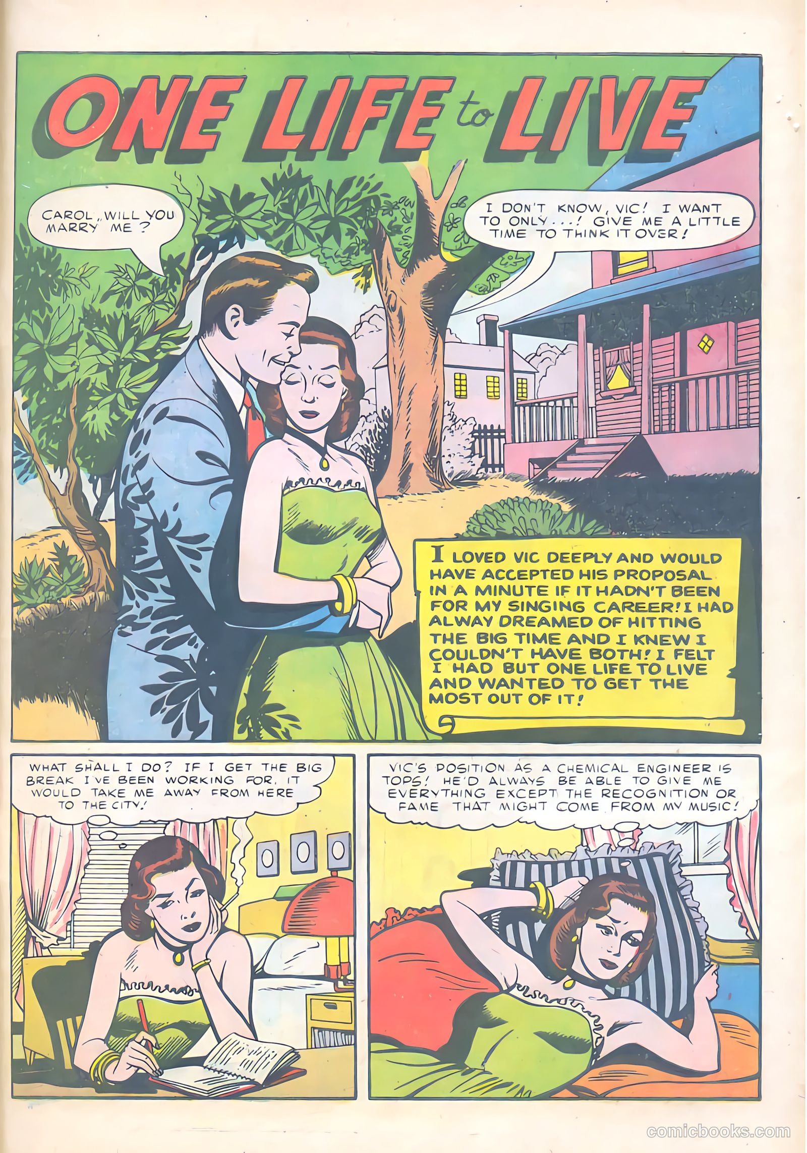 Exotic Romances #23 (1955) — page 27 of 36