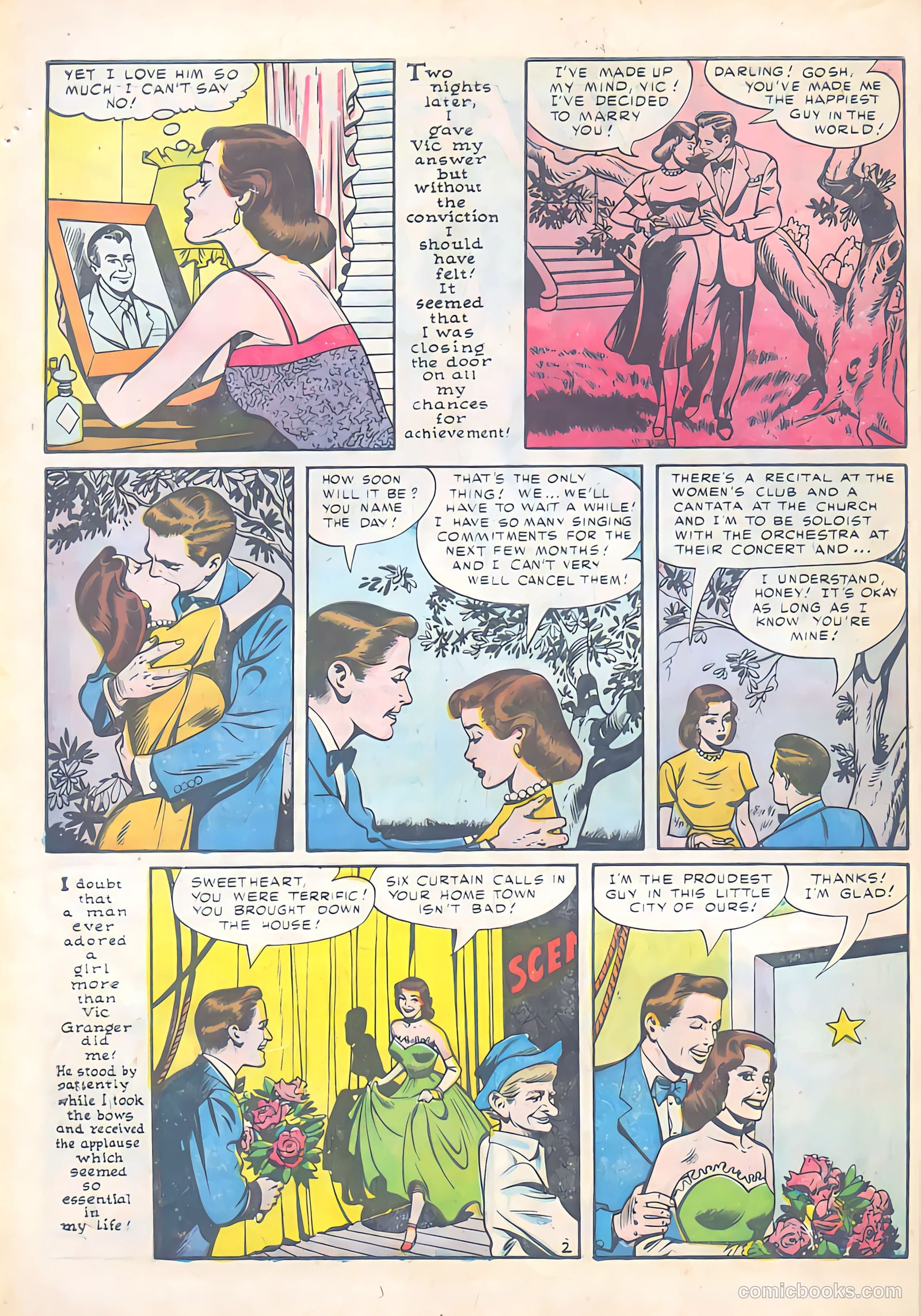 Exotic Romances #23 (1955) — page 28 of 36
