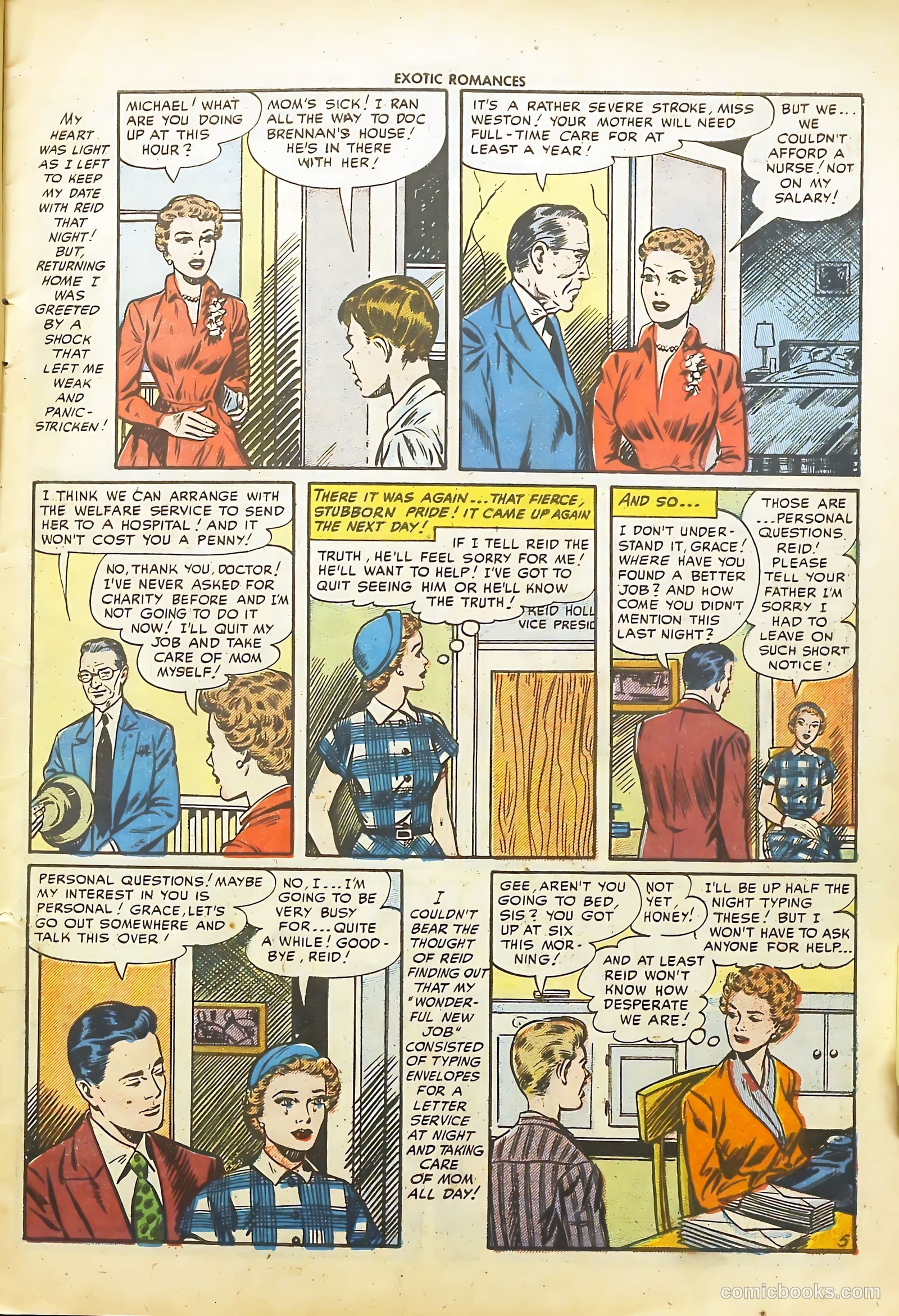 Exotic Romances #24 (1955) — page 7 of 36