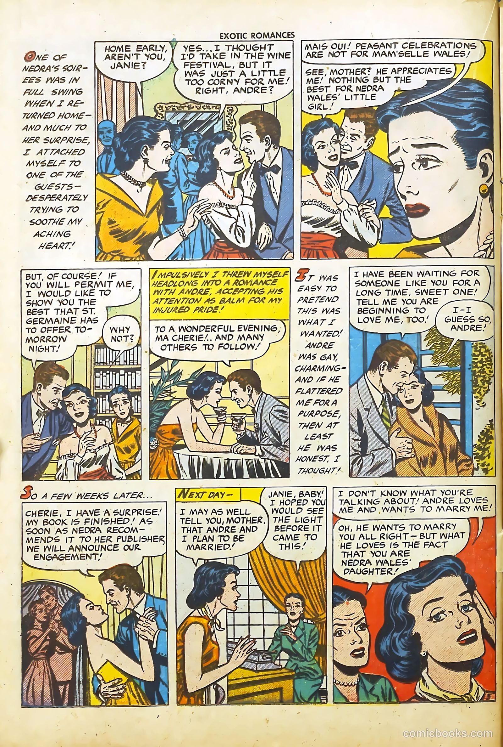 Exotic Romances #24 (1955) — page 16 of 36