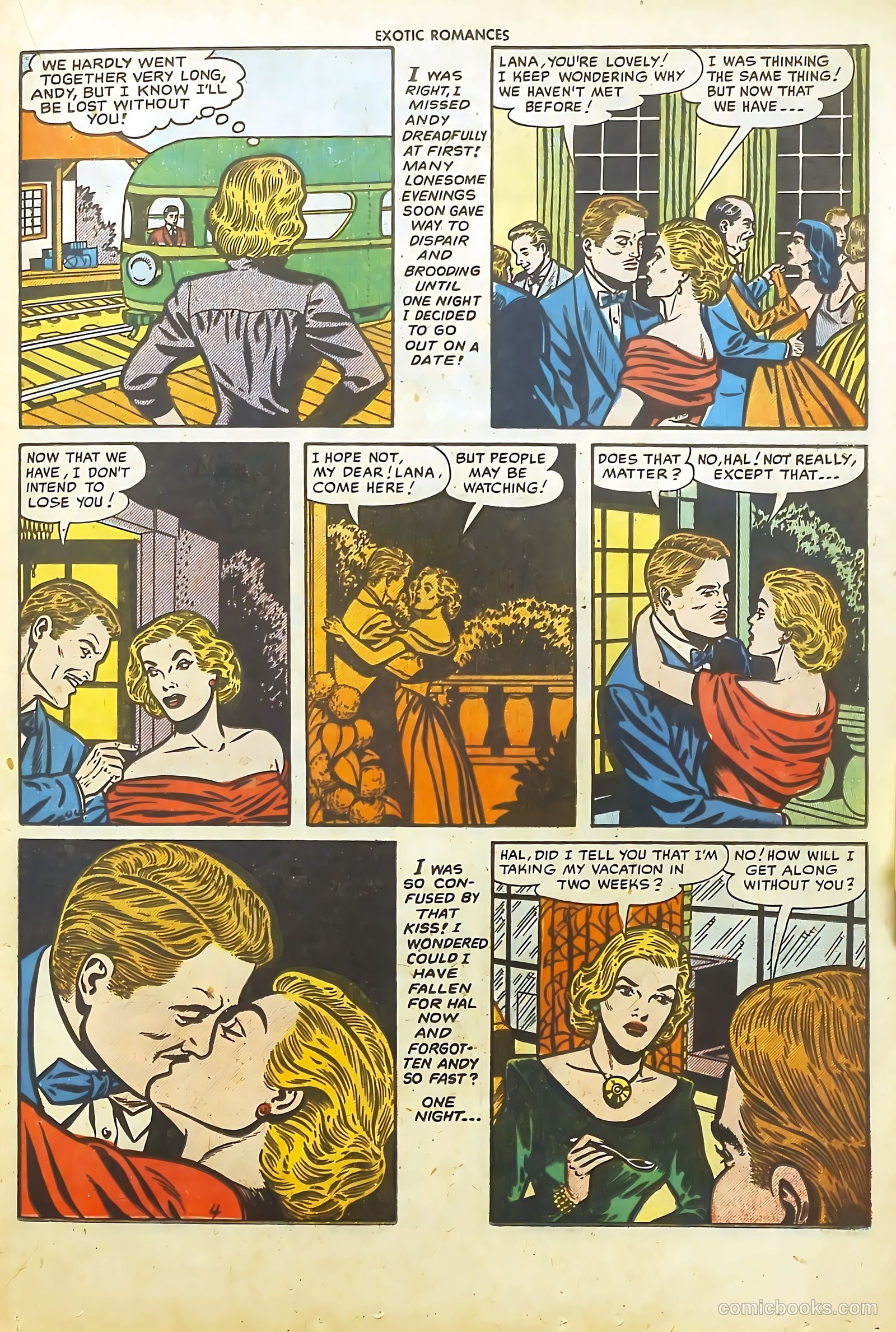 Exotic Romances #24 (1955) — page 21 of 36