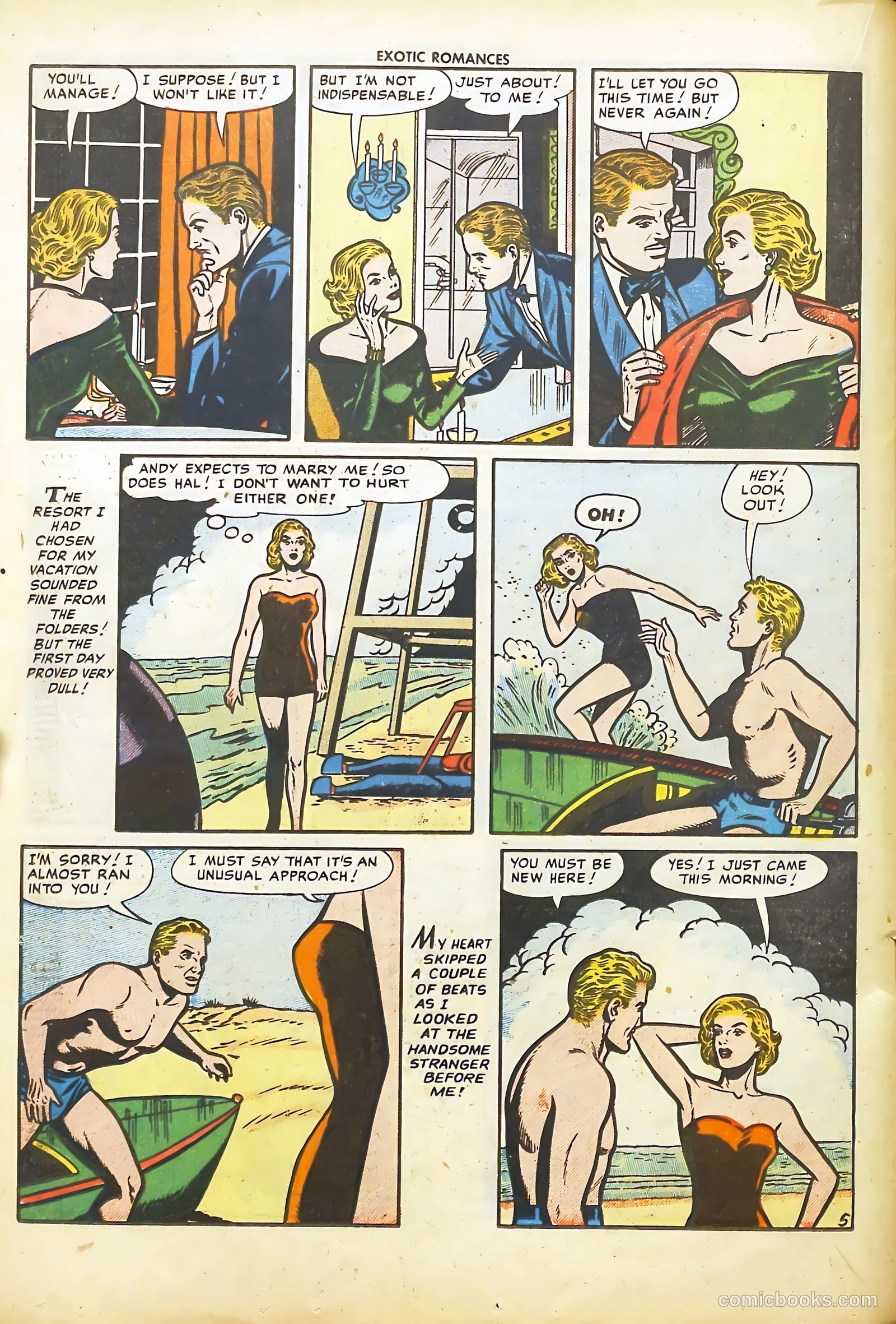 Exotic Romances #24 (1955) — page 22 of 36