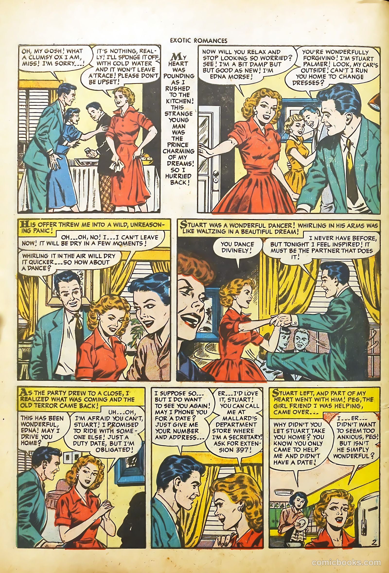 Exotic Romances #24 (1955) — page 28 of 36