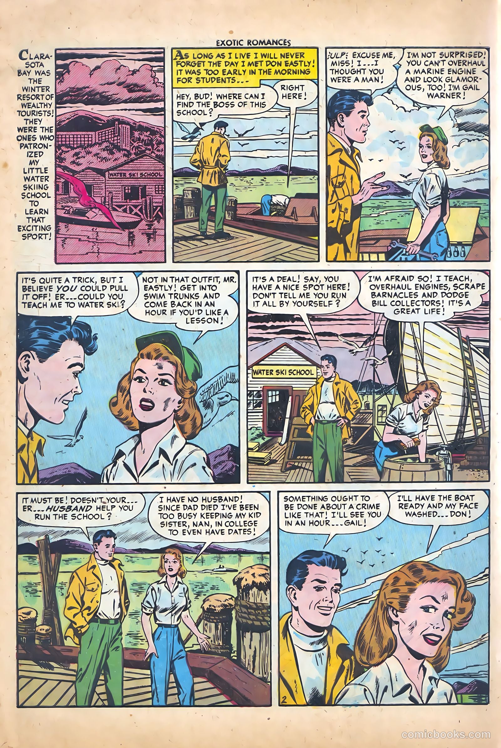 Exotic Romances #25 (1956) — page 4 of 36