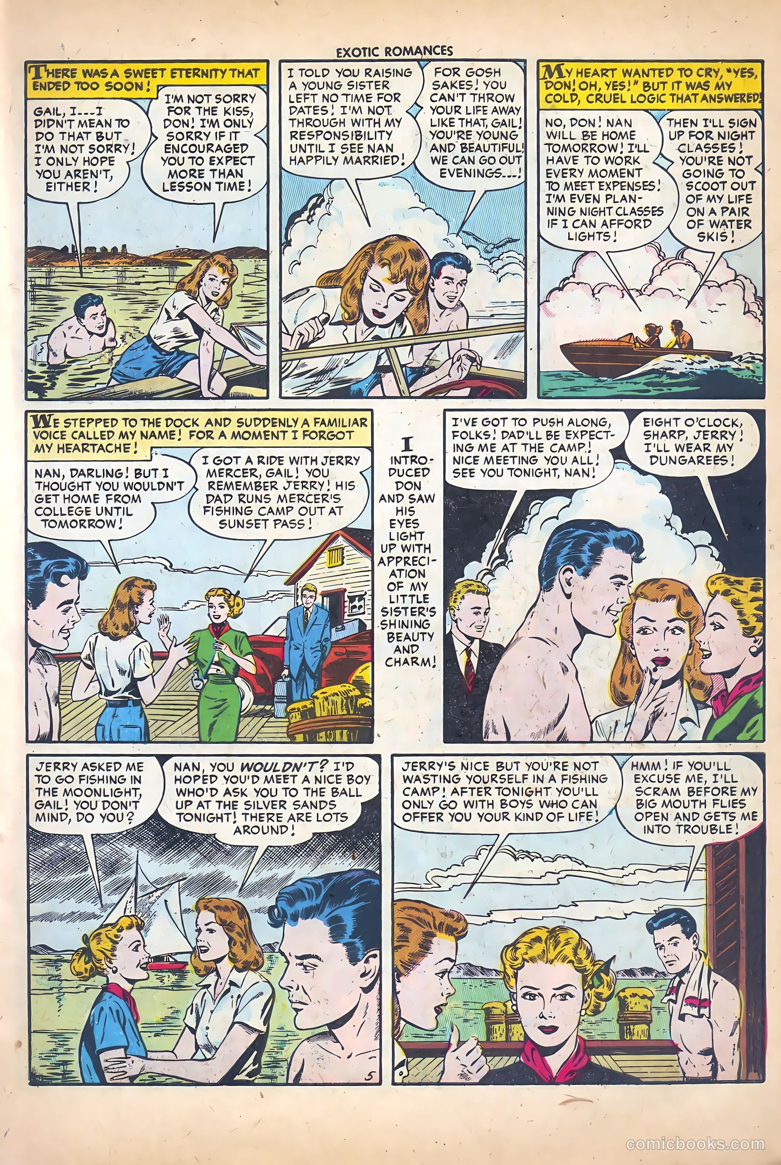 Exotic Romances #25 (1956) — page 7 of 36