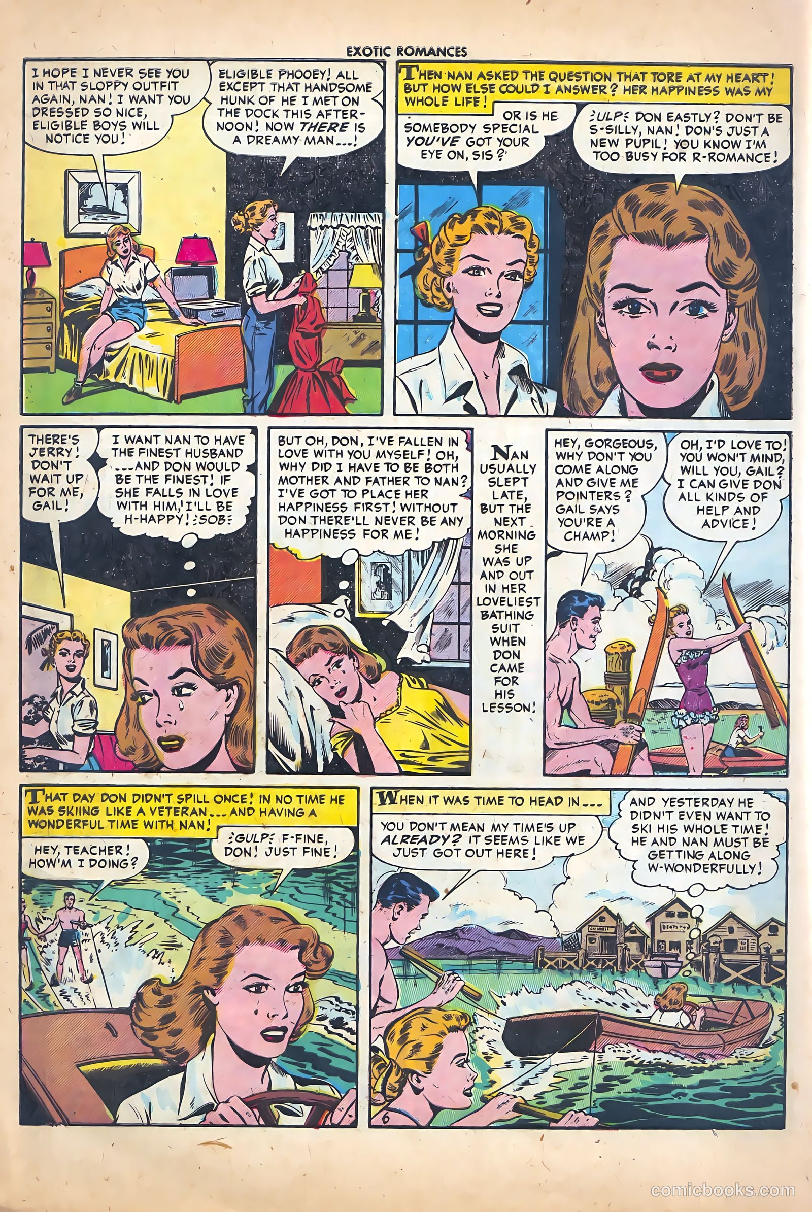 Exotic Romances #25 (1956) — page 8 of 36