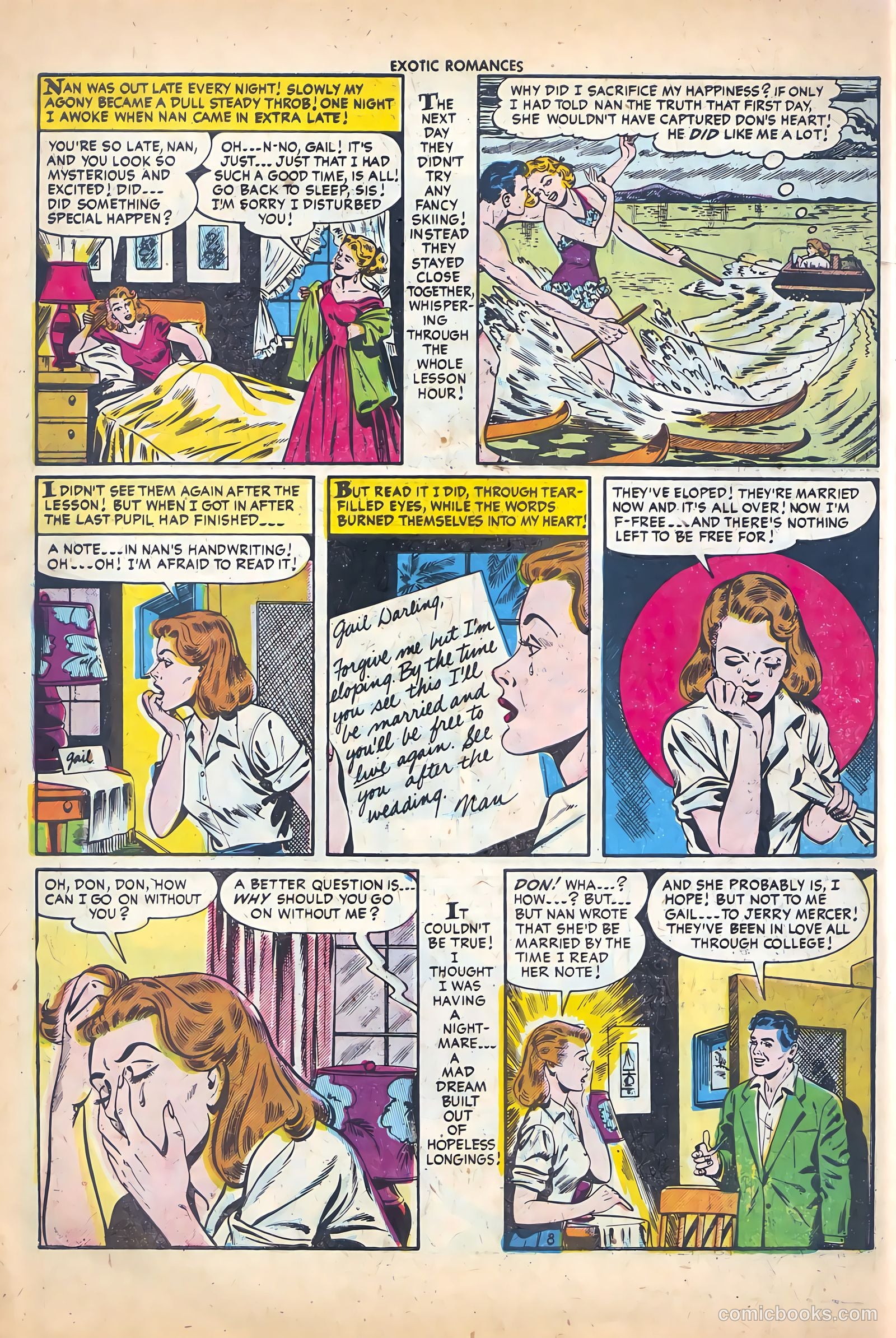 Exotic Romances #25 (1956) — page 10 of 36