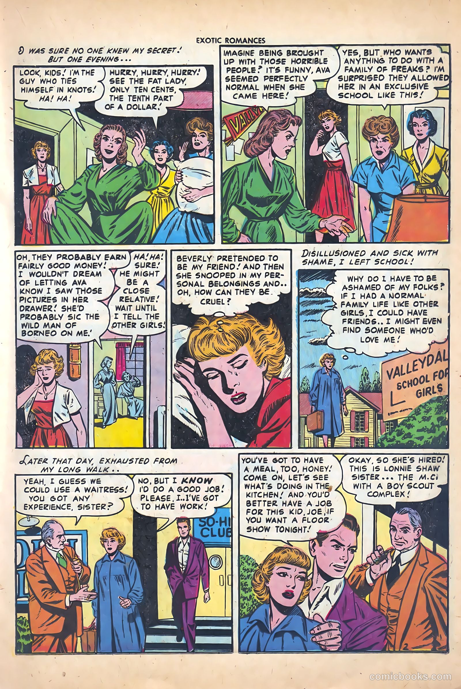 Exotic Romances #25 (1956) — page 13 of 36
