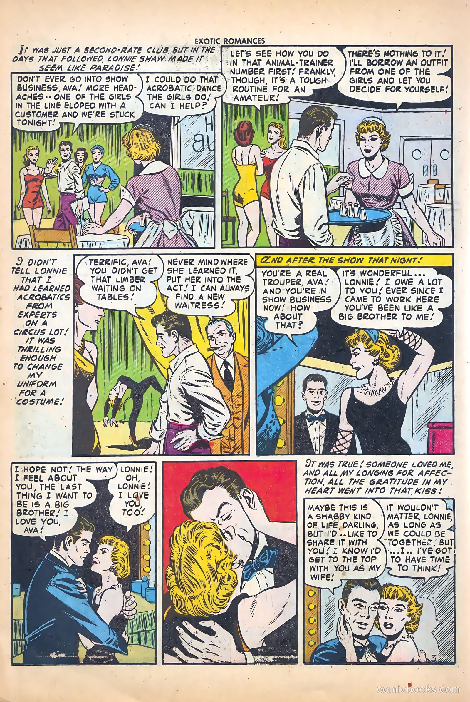 Exotic Romances #25 (1956) — page 14 of 36