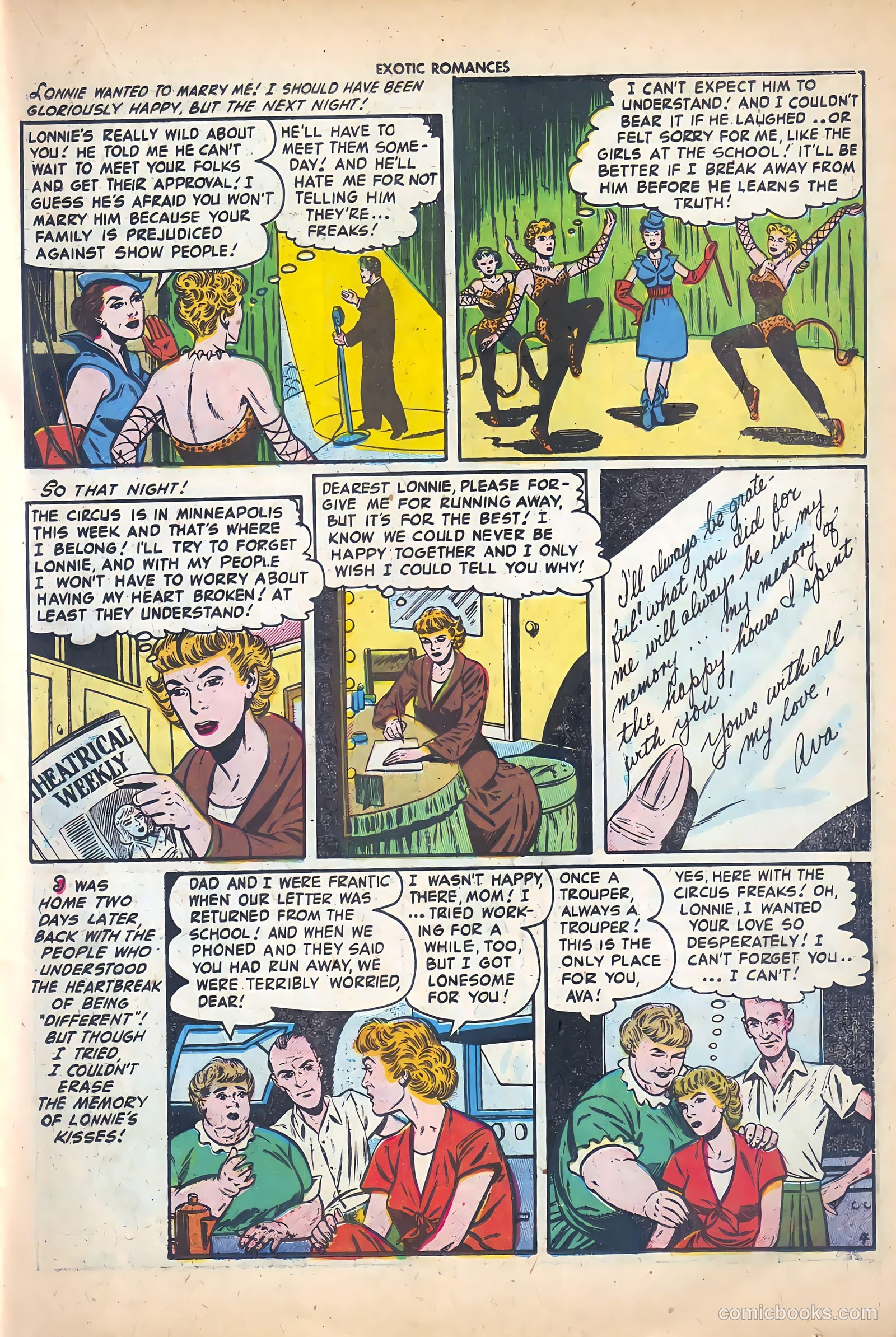 Exotic Romances #25 (1956) — page 15 of 36