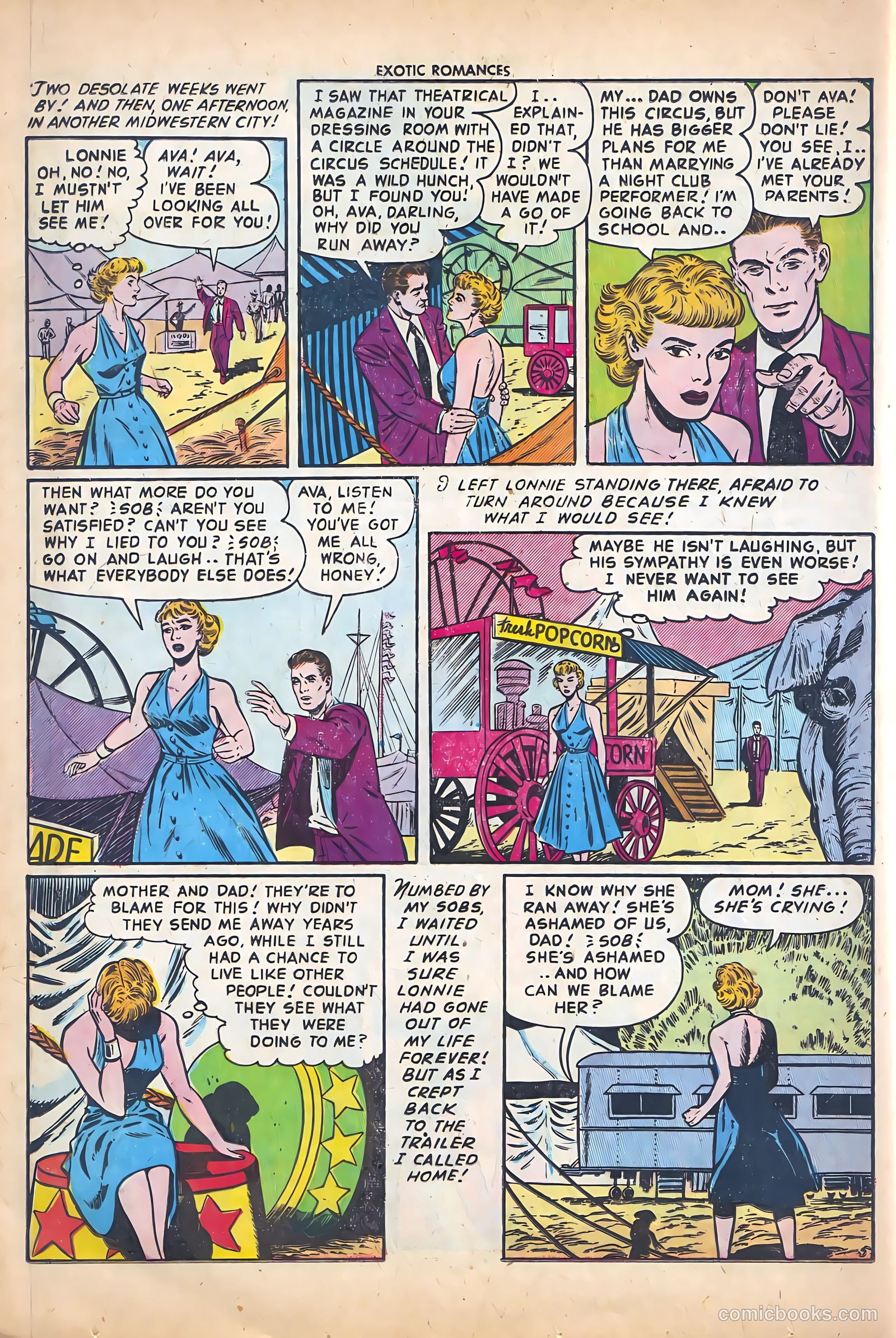 Exotic Romances #25 (1956) — page 16 of 36