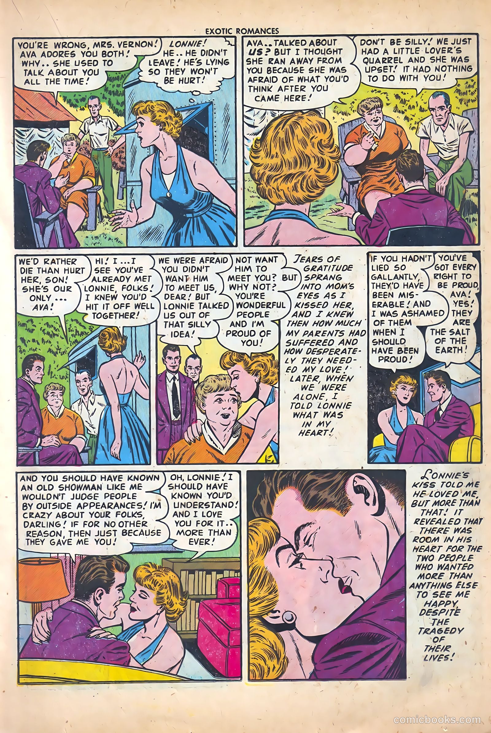 Exotic Romances #25 (1956) — page 17 of 36
