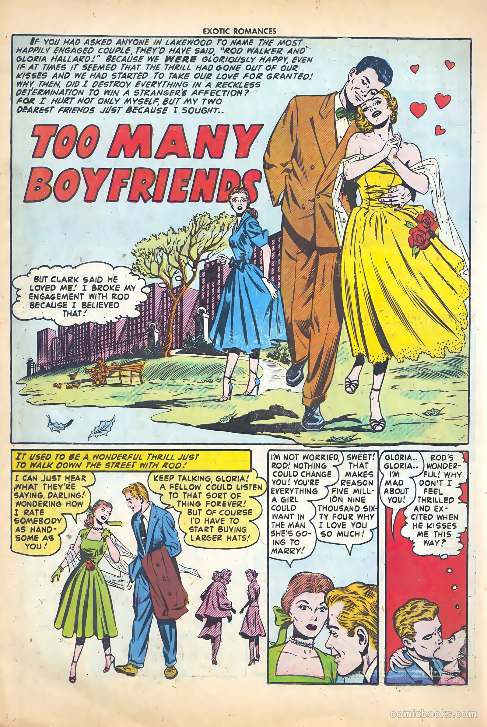 Exotic Romances #25 (1956) — page 18 of 36