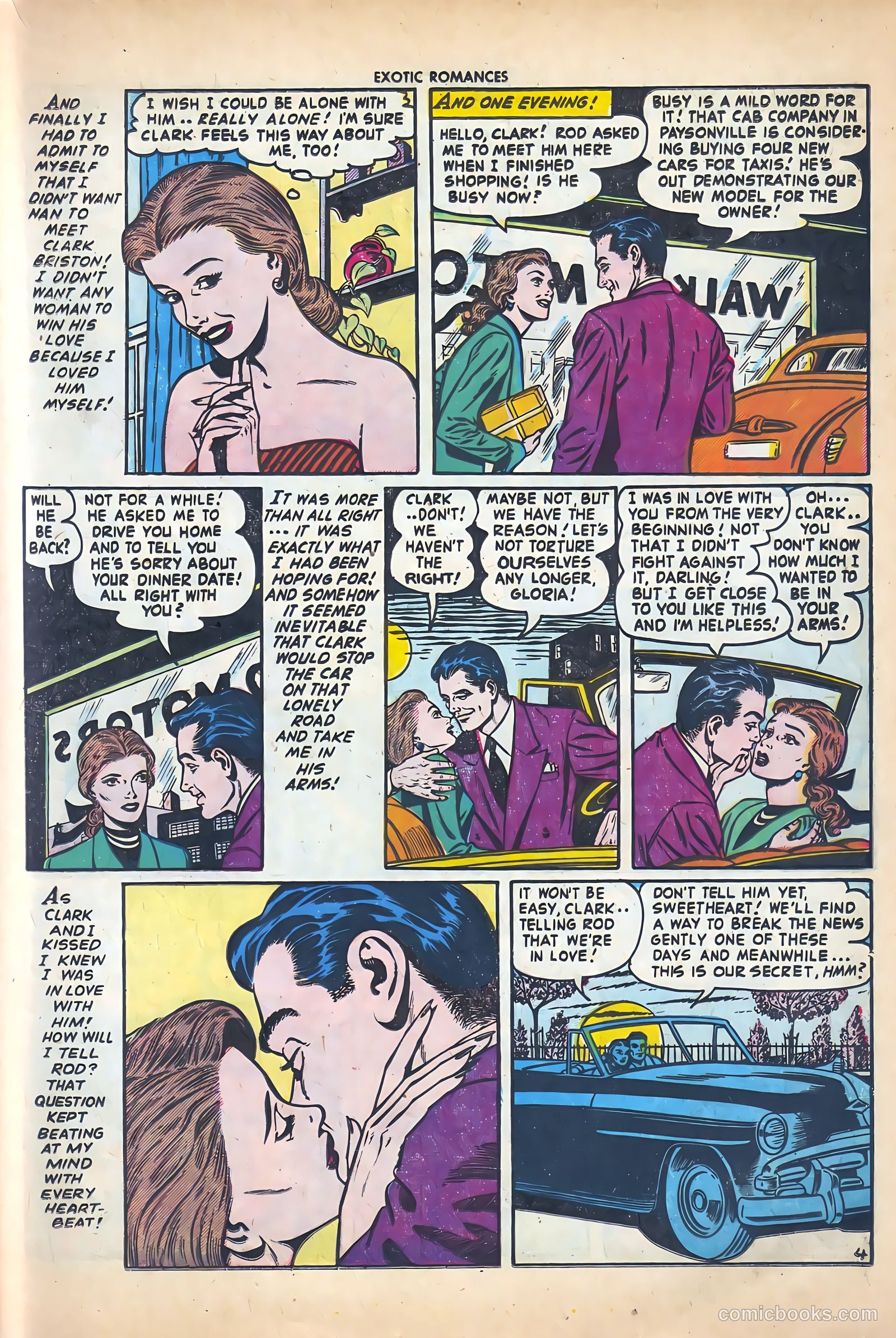 Exotic Romances #25 (1956) — page 21 of 36